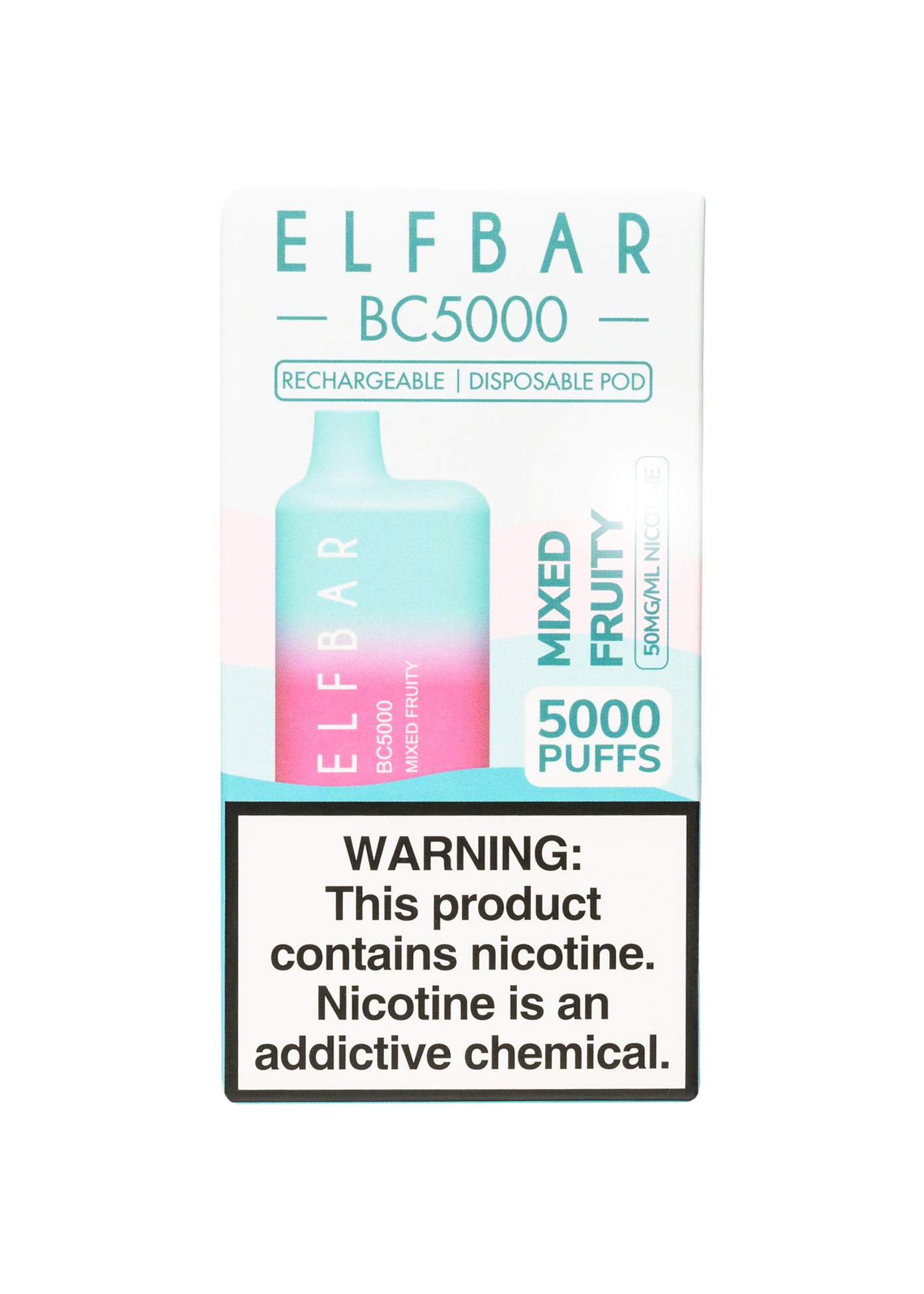 Elf Bar BC5000 Mixed Fruity | GetPop Elf Bar BC5000 Mixed Fruity | GetPop