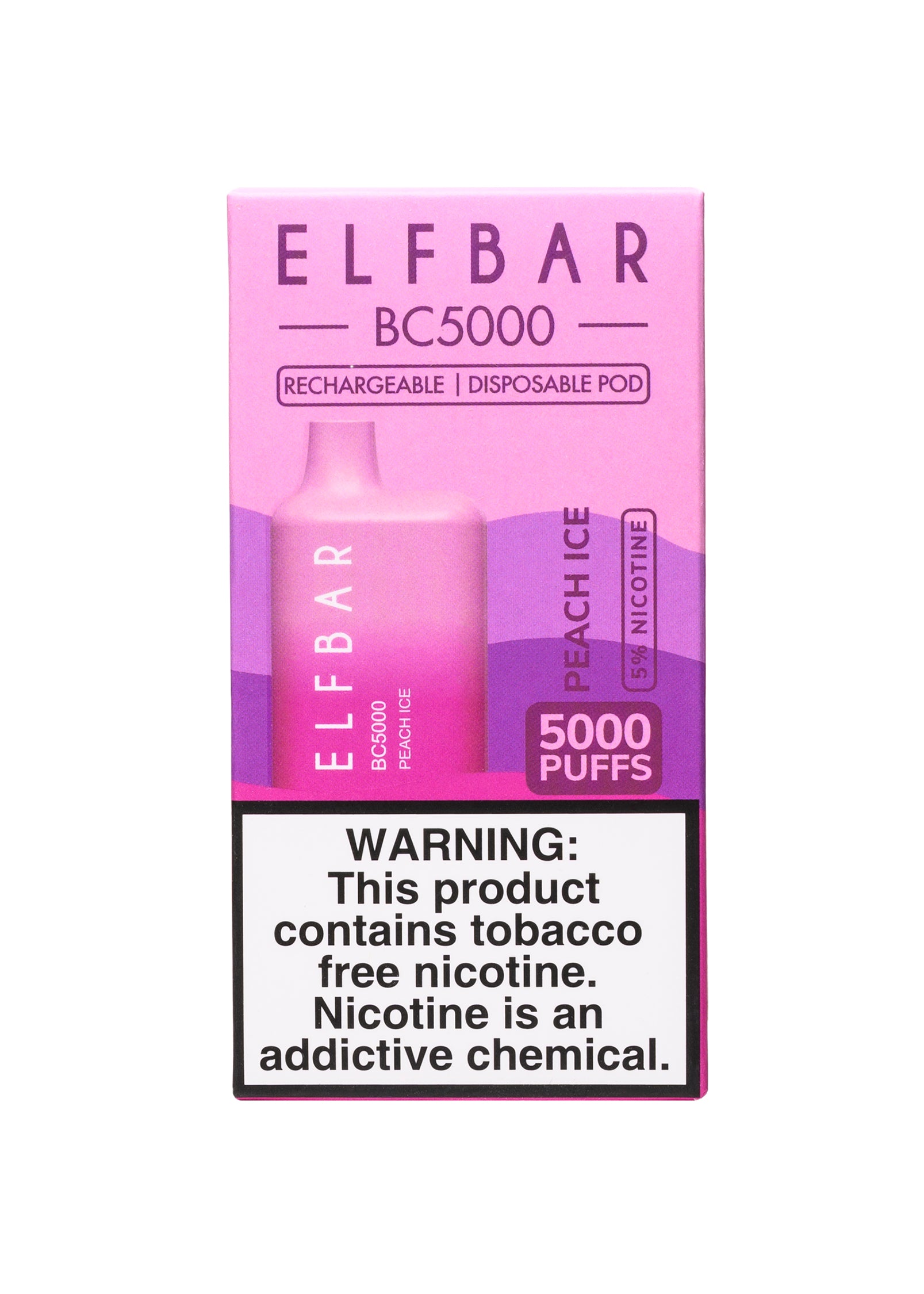 Elf Bar BC5000 Peach Ice