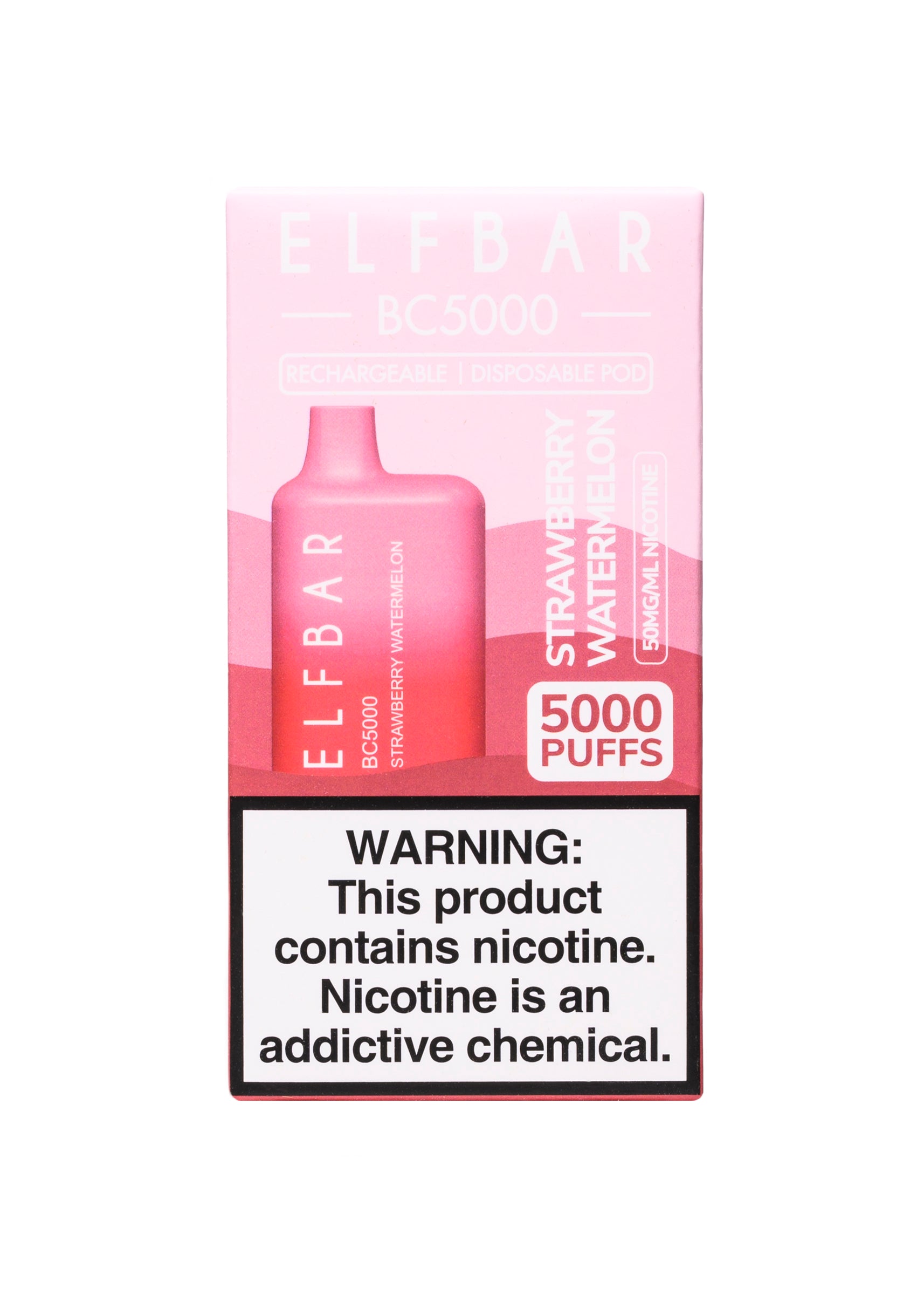 Elf Bar BC5000 Strawberry Watermelon | GetPop Elf Bar BC5000 Strawberry Watermelon | GetPop