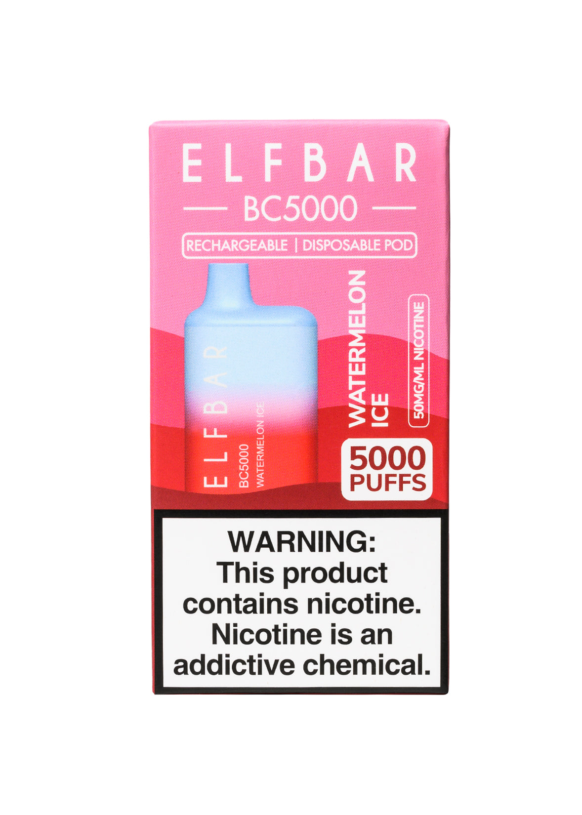 Elf Bar BC5000 Watermelon Ice | GetPop