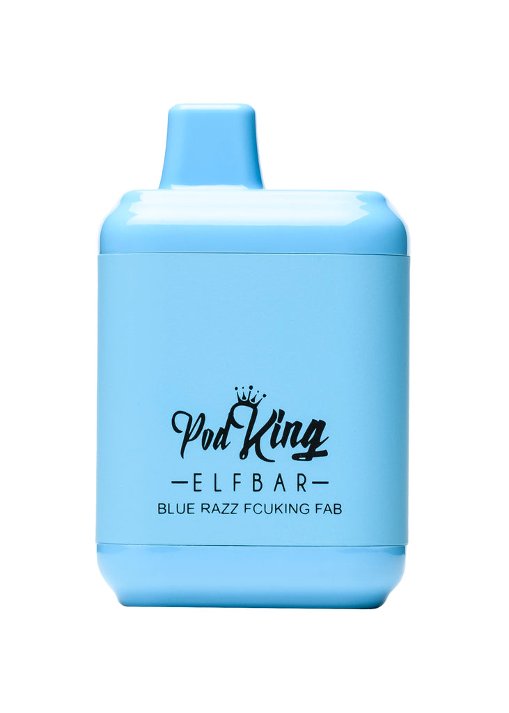 Elf Bar x Pod King XC5000 Blue Razz Fcuking Fab | GetPop