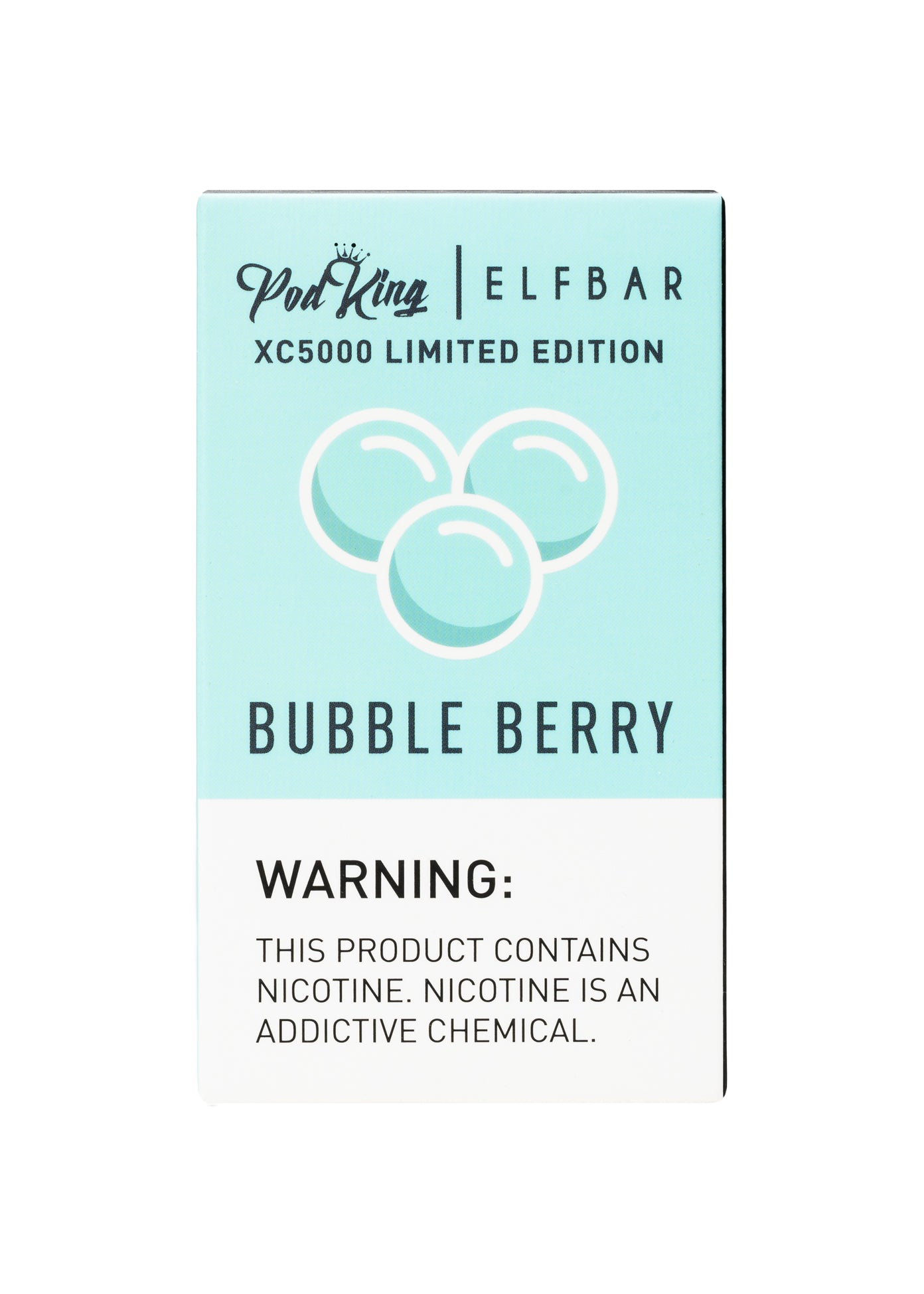 Elf Bar x Pod King XC5000 Bubble Berry | GetPop