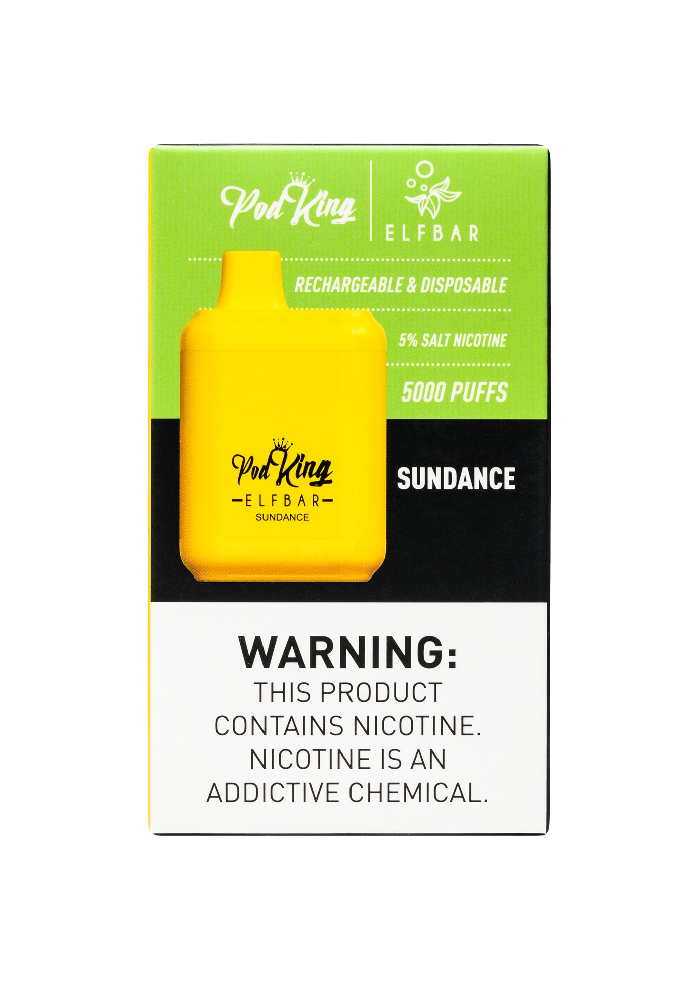 Elf Bar x Pod King XC5000 Sundance (Mango Peach Apricot) | GetPop Elf Bar x Pod King XC5000 Sundance (Mango Peach Apricot) | GetPop