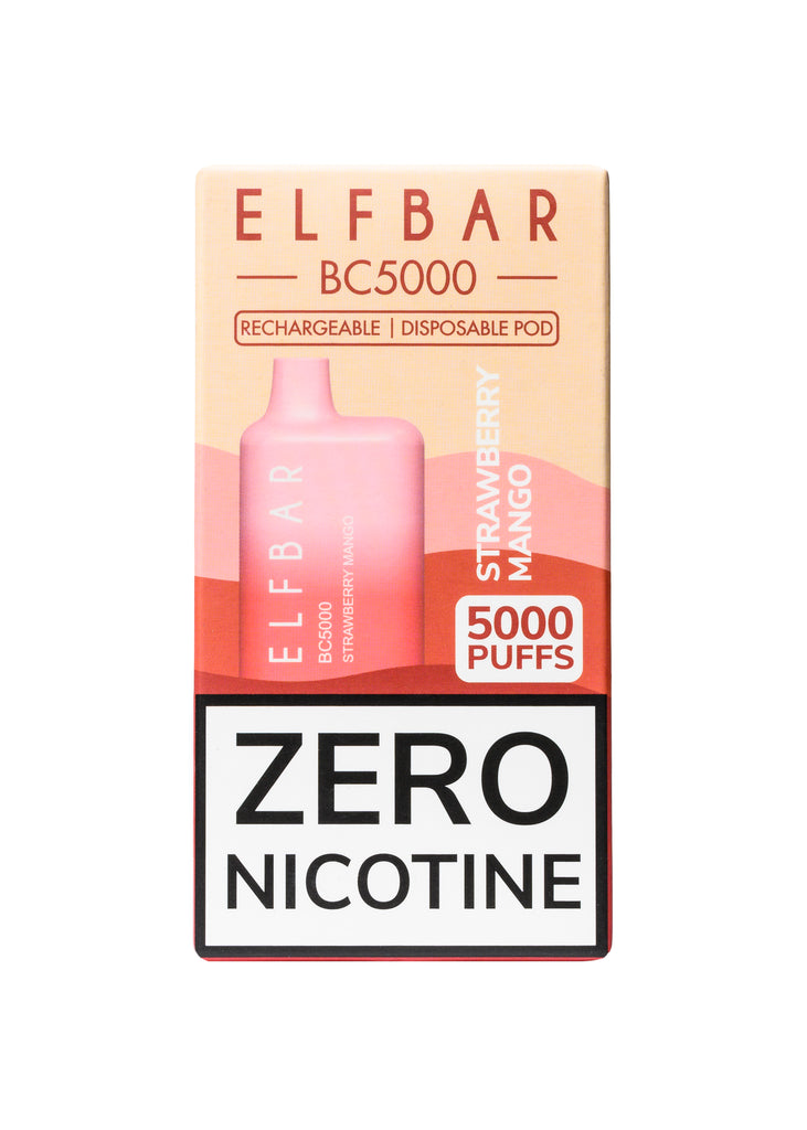 Elf Bar ZERO BC5000 Strawberry Mango 0%
