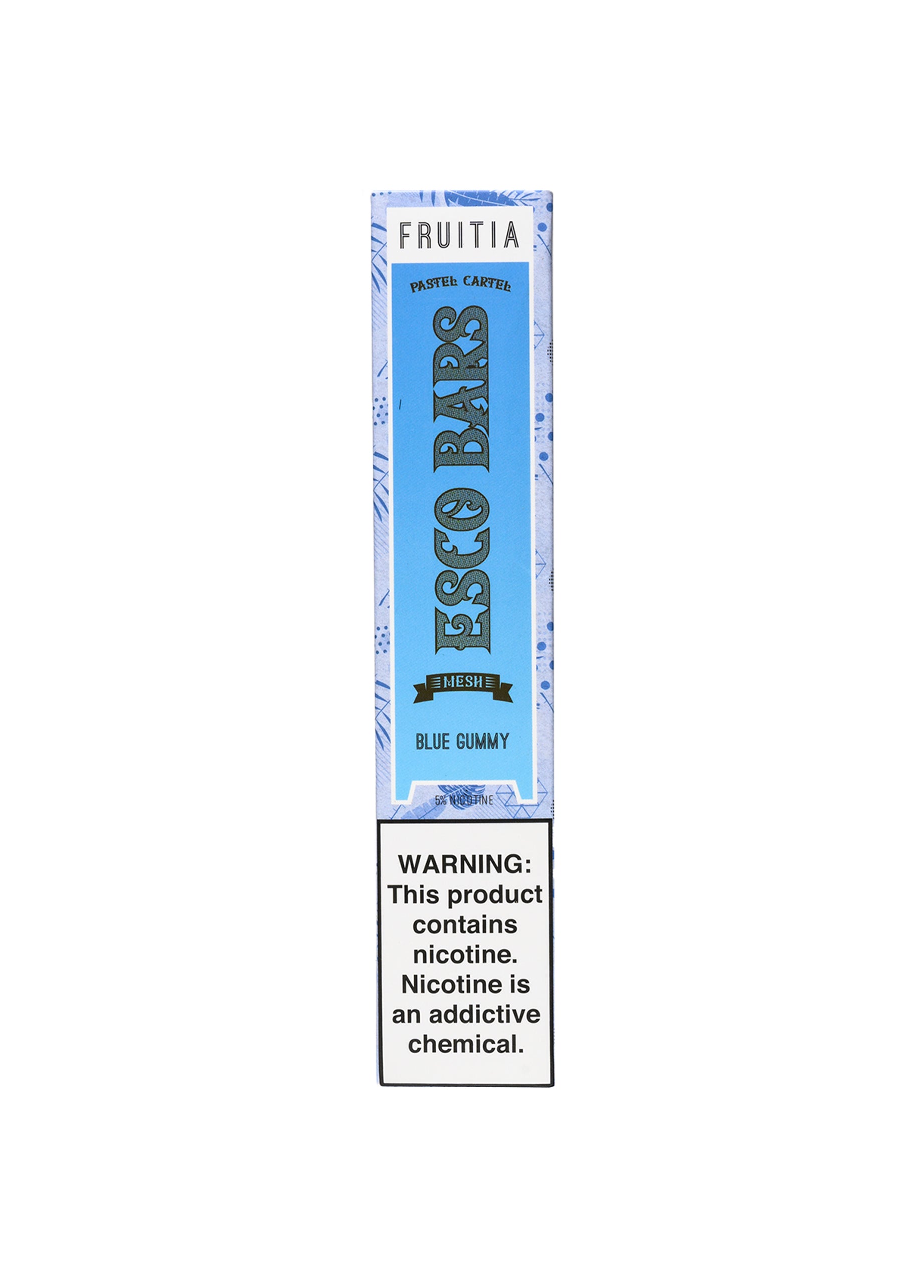 Esco Bars Mesh 2500 Blue Gummy by Fruitia