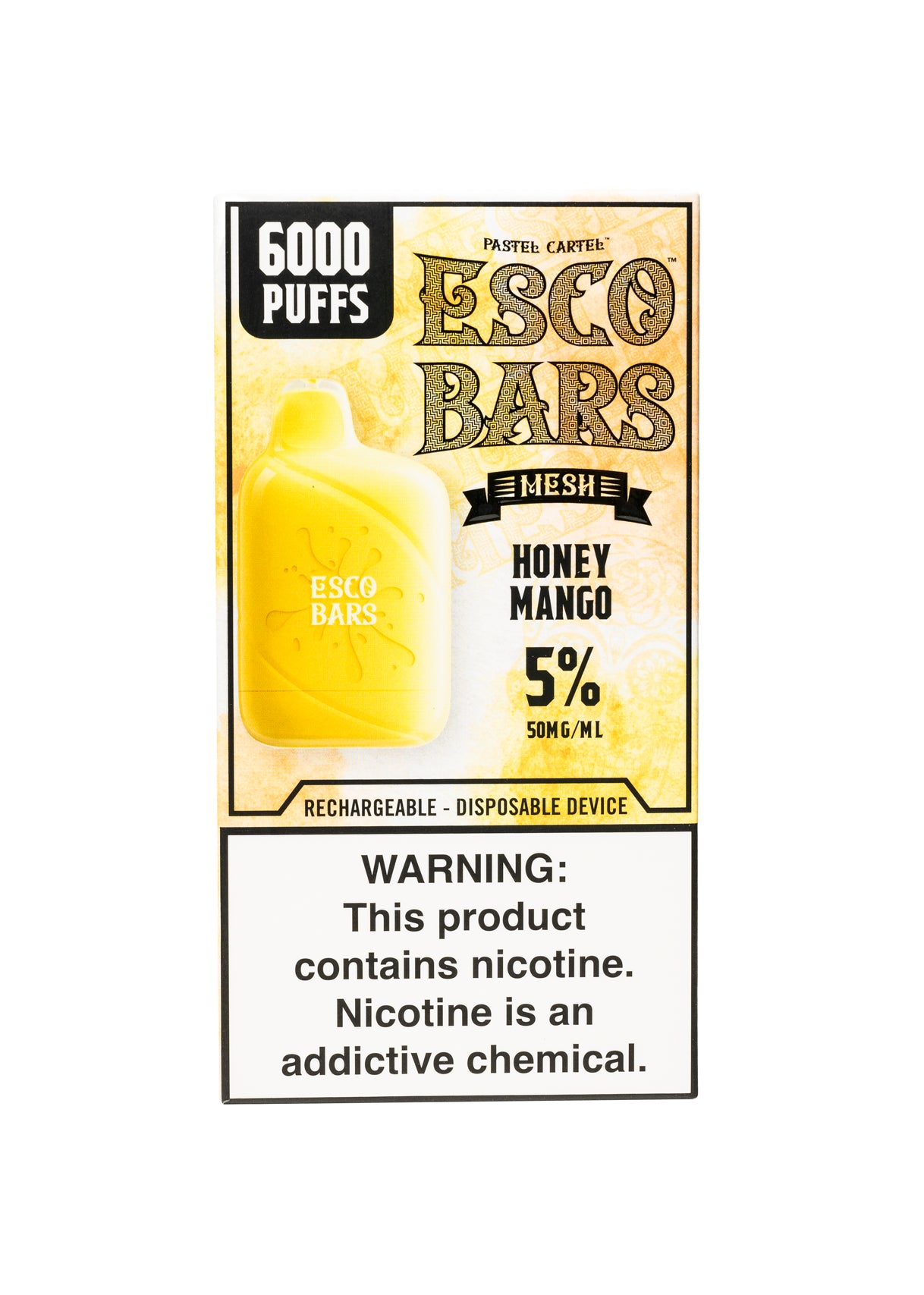 Esco Bars Mesh 6000 Honey Mango