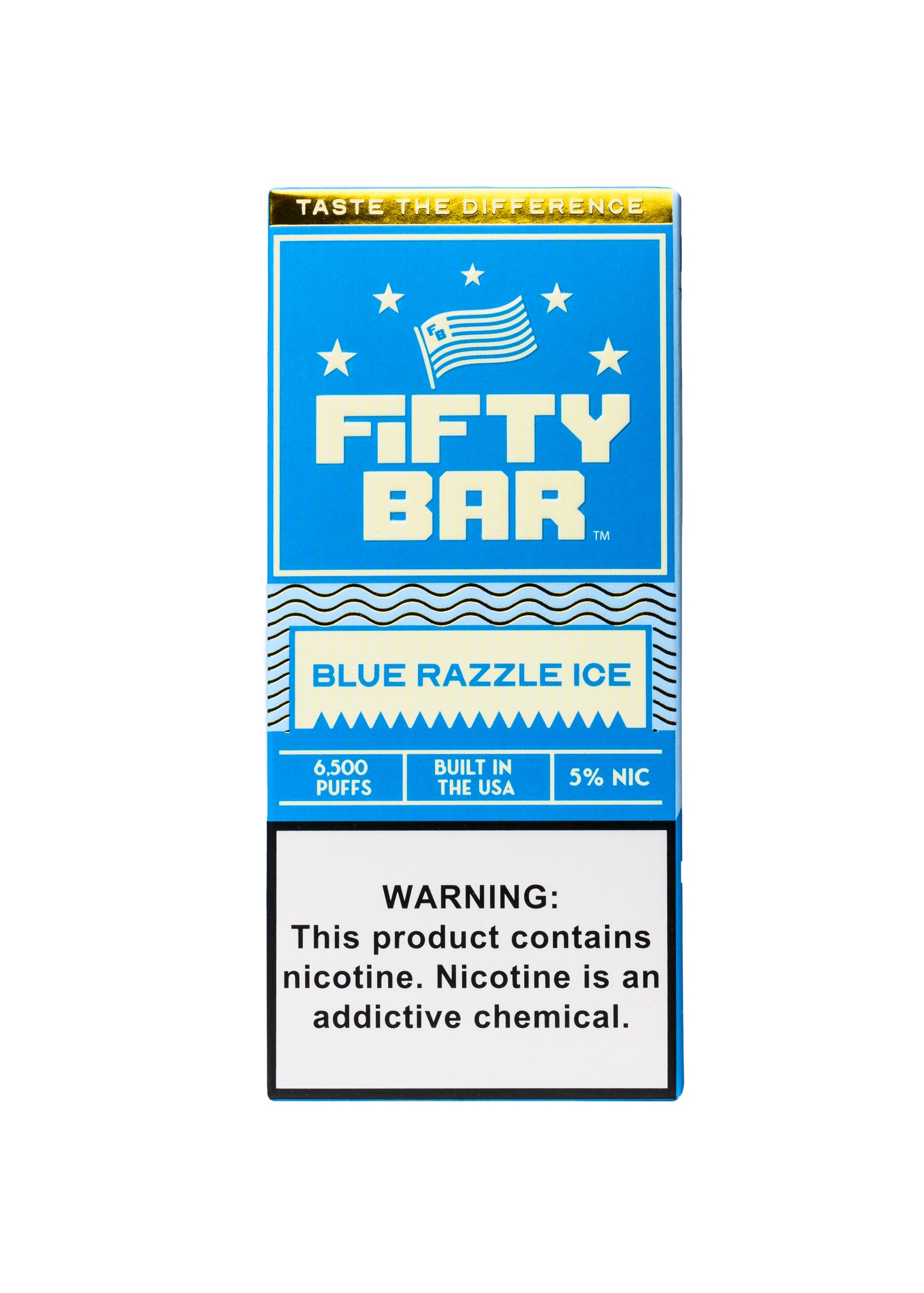 Fifty Bar 6500 Blue Razzle Ice