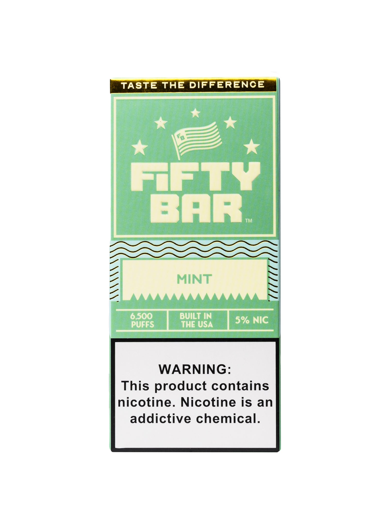 Fifty Bar 6500 Mint | GetPop Fifty Bar 6500 Mint | GetPop