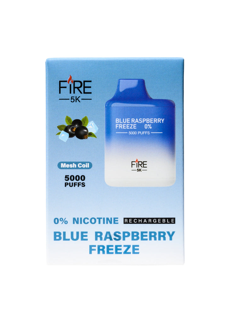 Fire ZERO 5000 Blue Raspberry Freeze 0%
