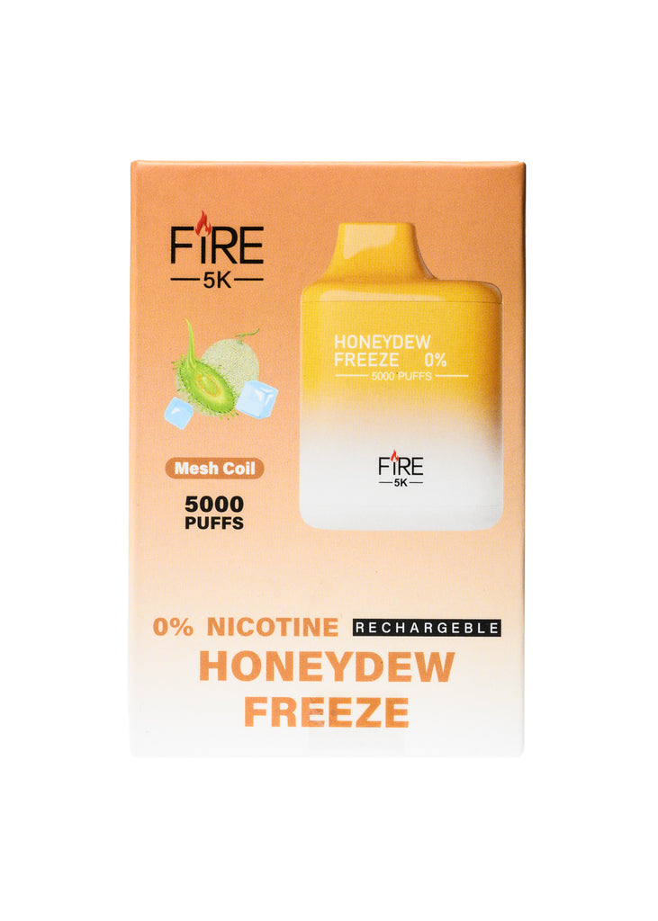 Fire ZERO 5000 Honeydew Freeze 0%