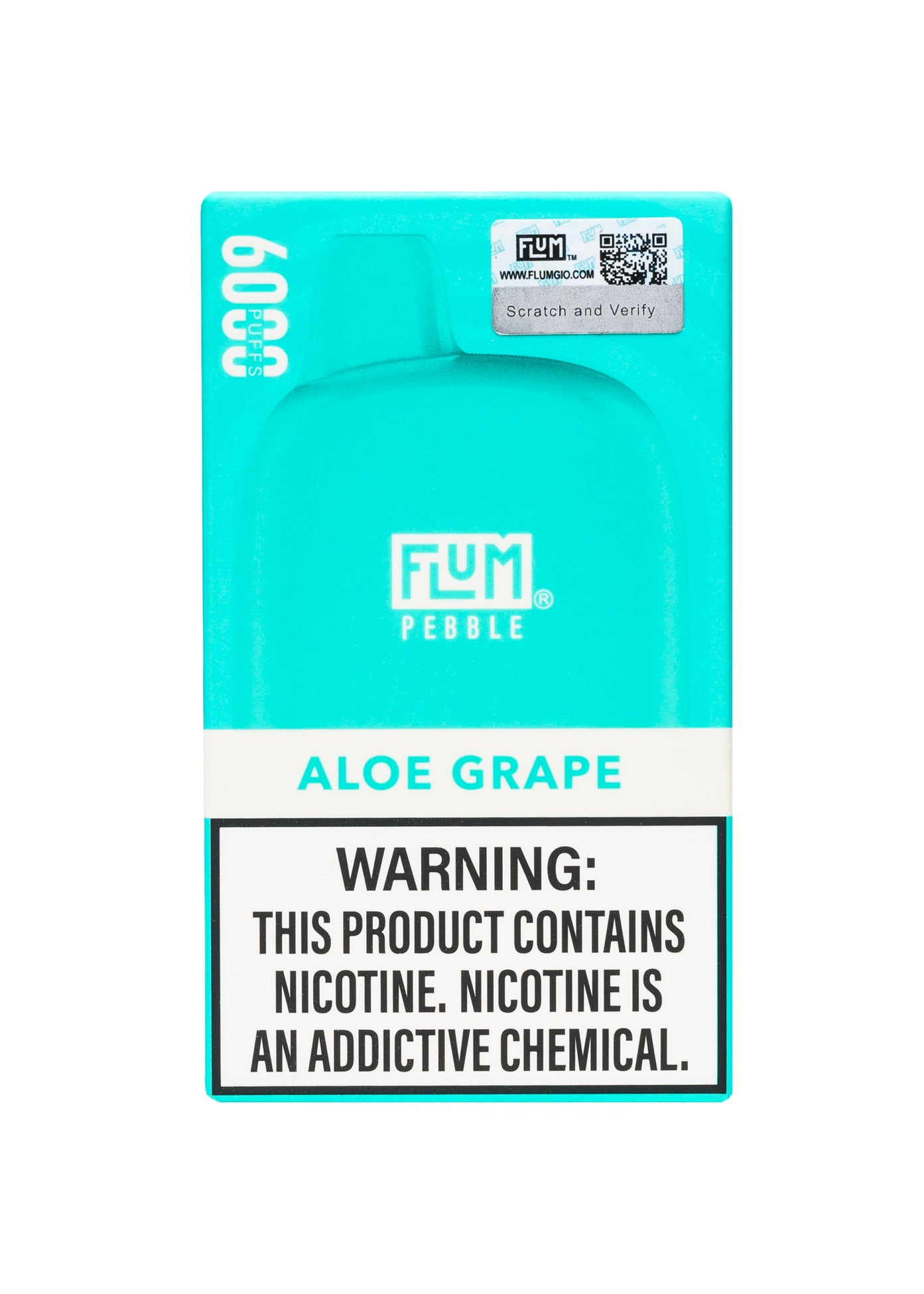 Flum Pebble 6000 Aloe Grape