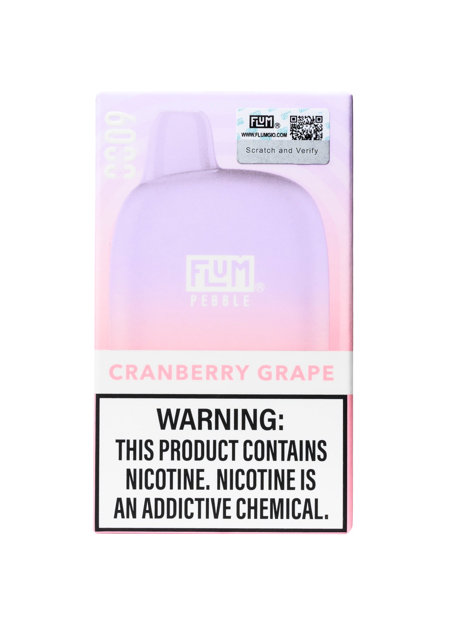 Flum Pebble 6000 Cranberry Grape | GetPop Flum Pebble 6000 Cranberry Grape | GetPop