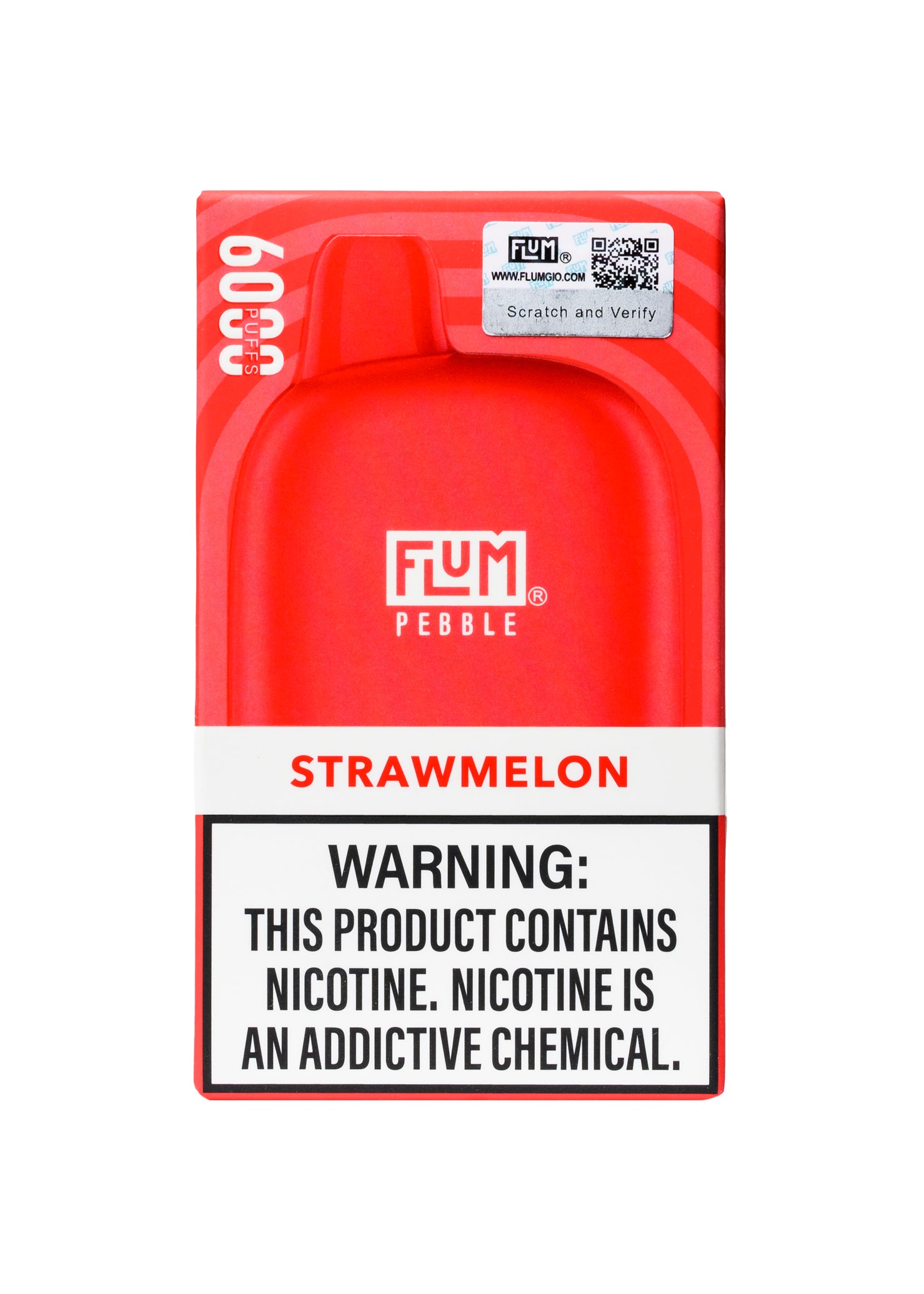 Flum Pebble 6000 Strawmelon | GetPop Flum Pebble 6000 Strawmelon | GetPop