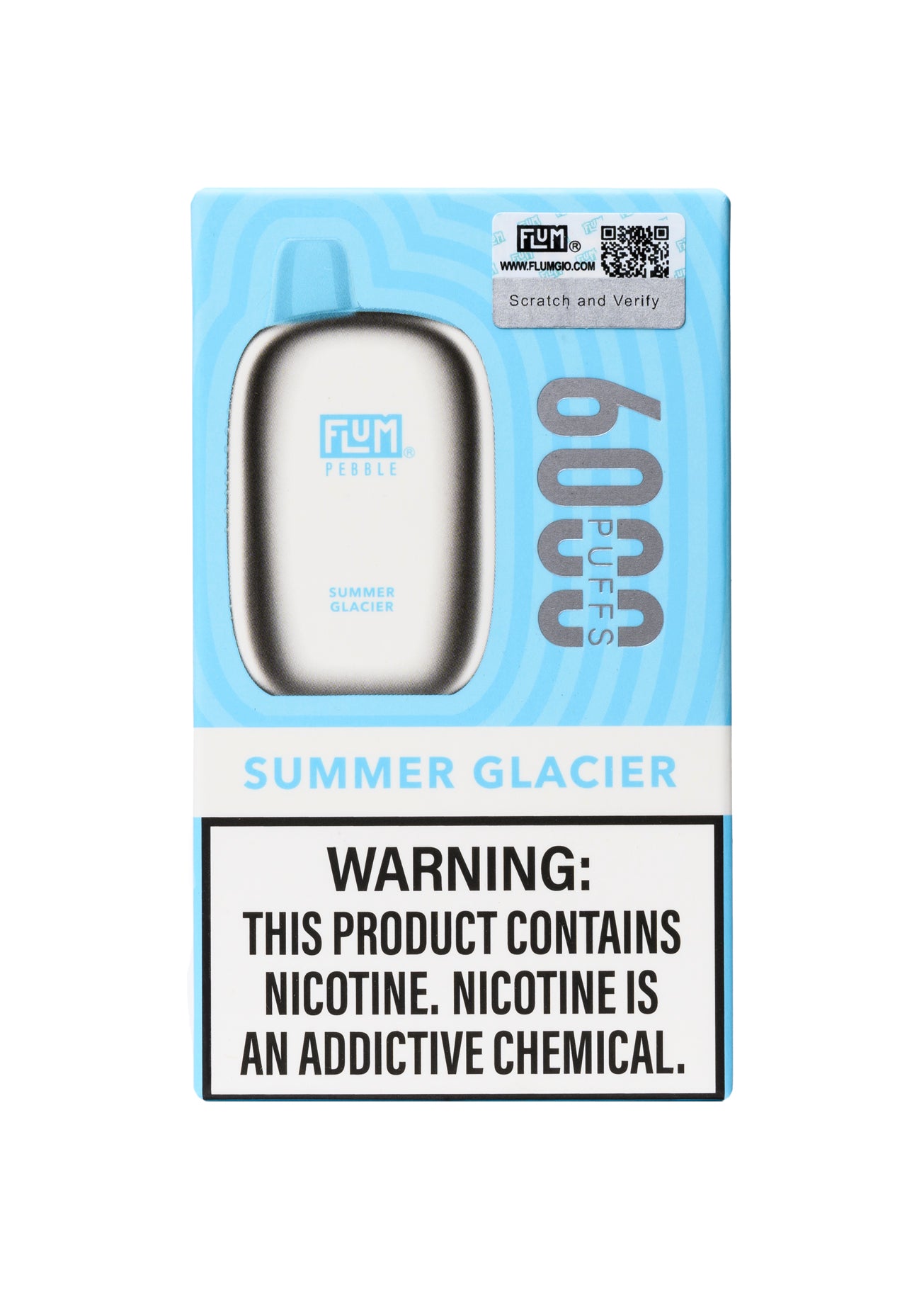 Flum Pebble 6000 Summer Glacier