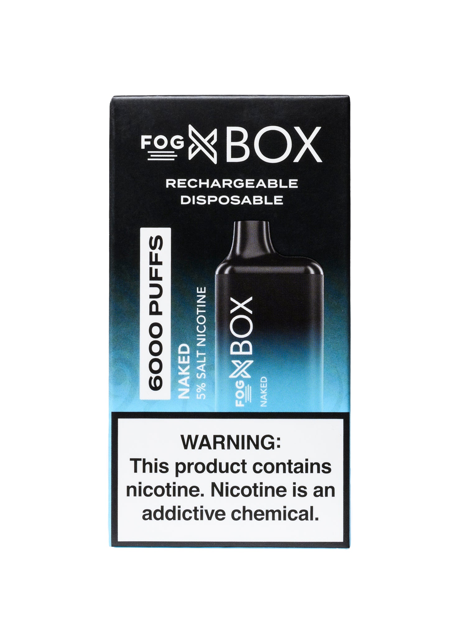 Fog X Box 6000 Naked | GetPop Fog X Box 6000 Naked | GetPop