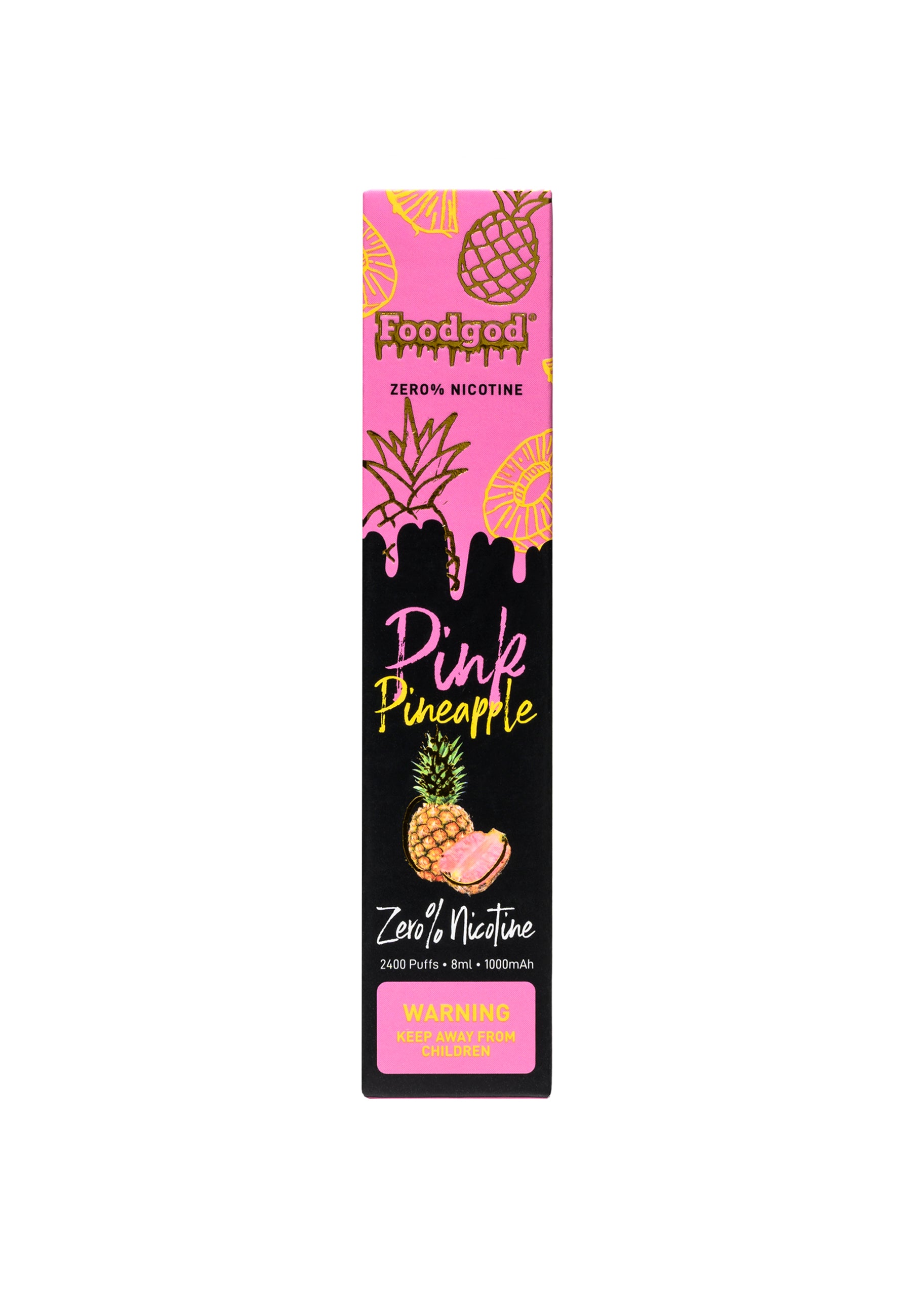 Foodgod Zero Pink Pineapple 0%