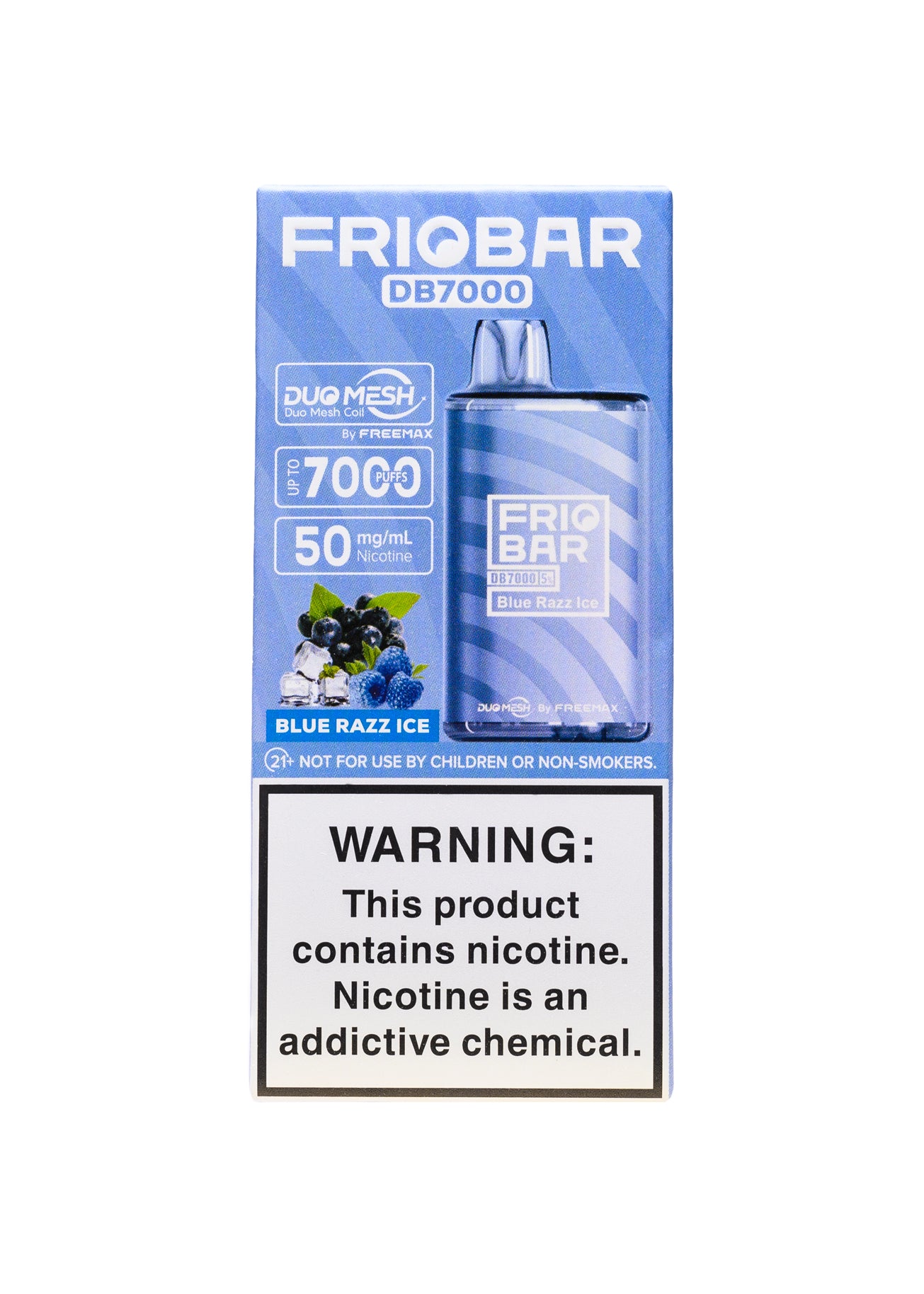 Friobar DB7000 Blue Razz Ice