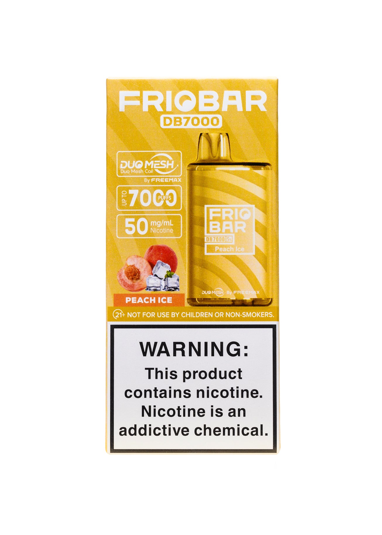 Friobar DB7000 Peach Ice | GetPop Friobar DB7000 Peach Ice | GetPop