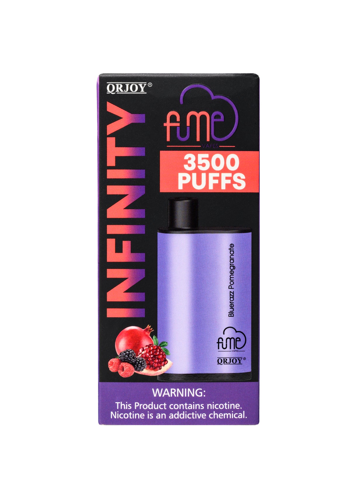 Fume Infinity 3500 Bluerazz Pomegranate | GetPop