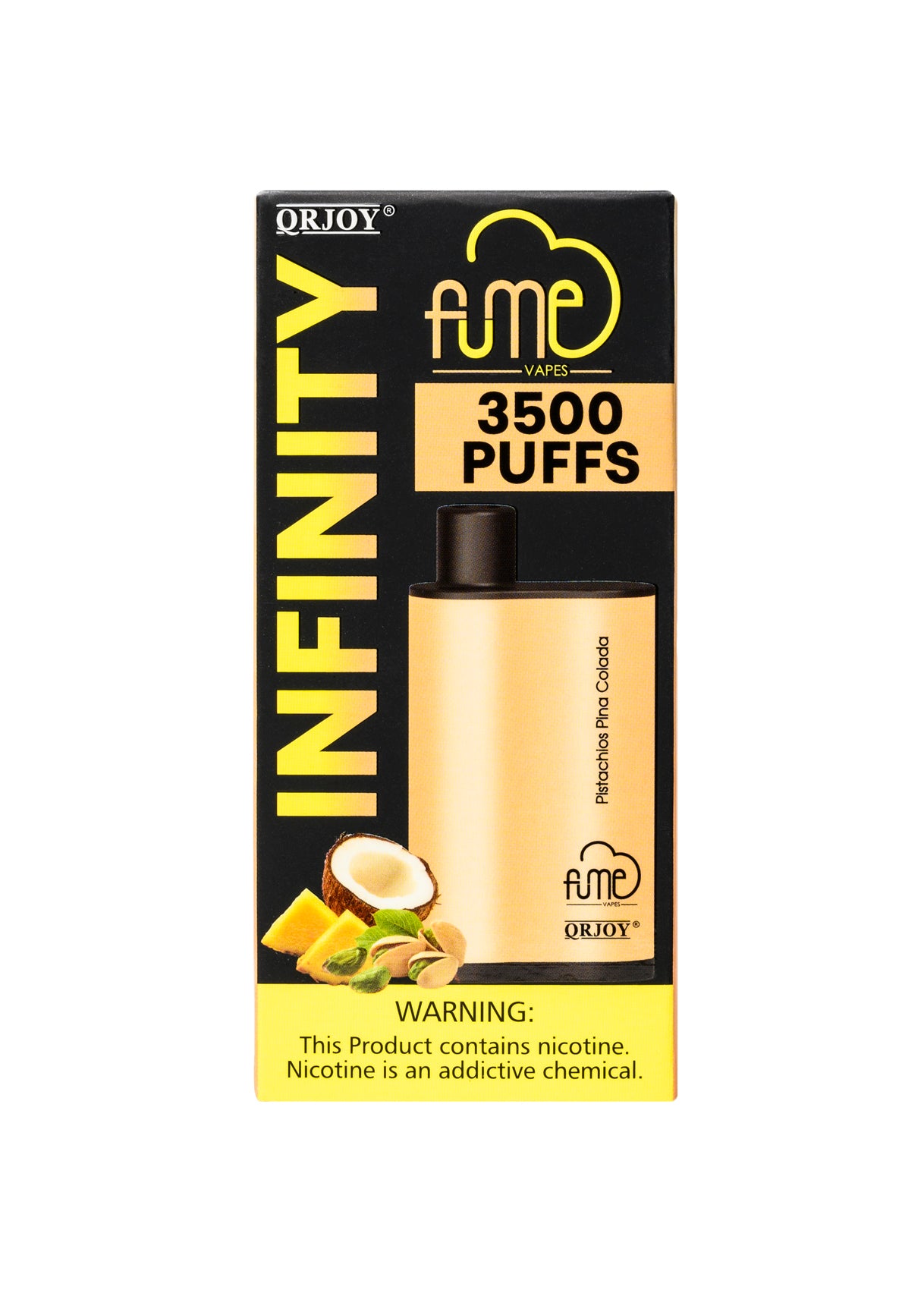 Fume Infinity 3500 Pistachios Pina Colada | GetPop