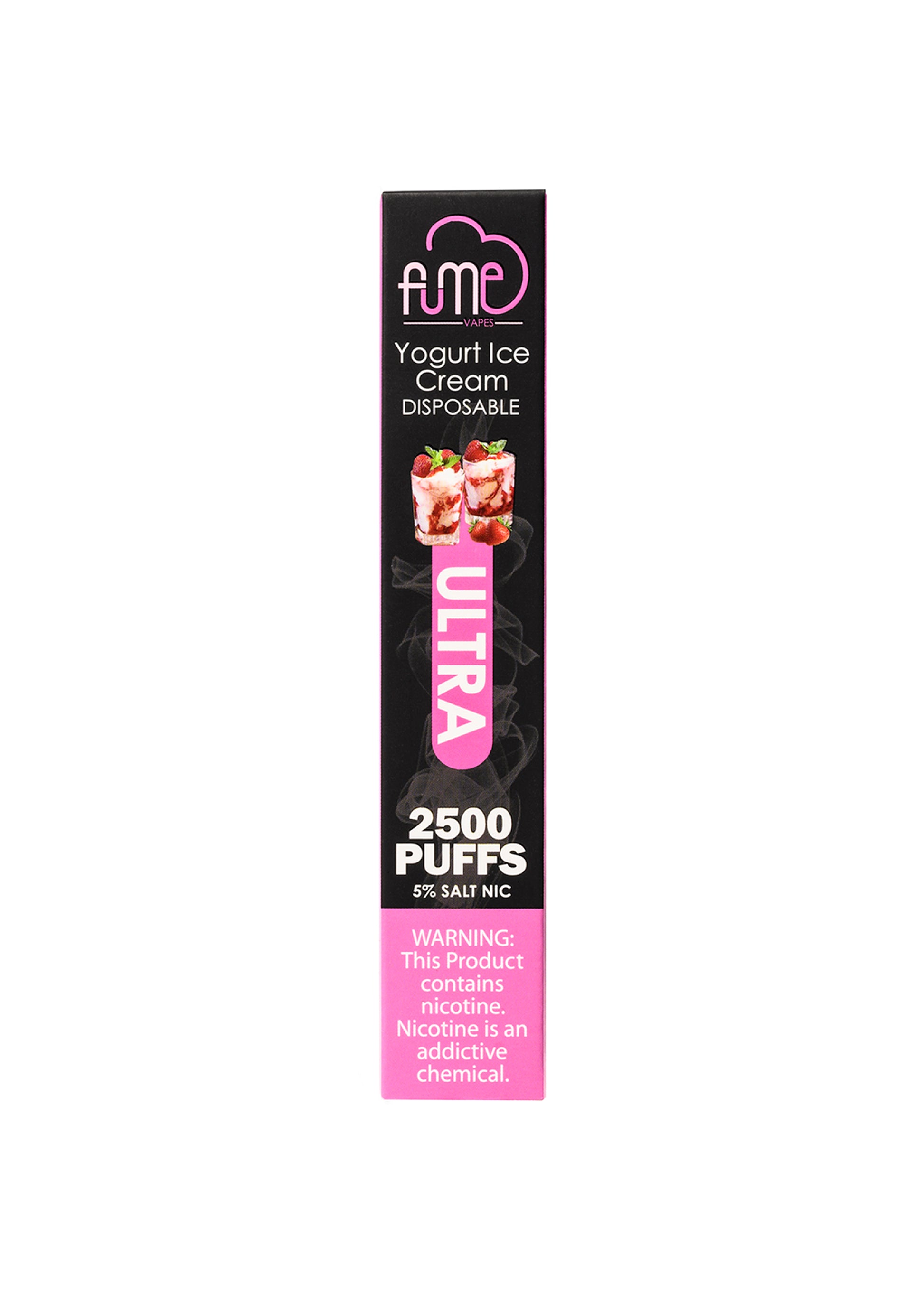 Fume Ultra 2500 Yogurt Ice Cream | GetPop Fume Ultra 2500 Yogurt Ice Cream | GetPop