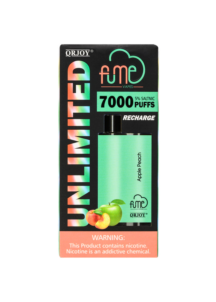 Fume Unlimited 7000 Apple Peach | GetPop
