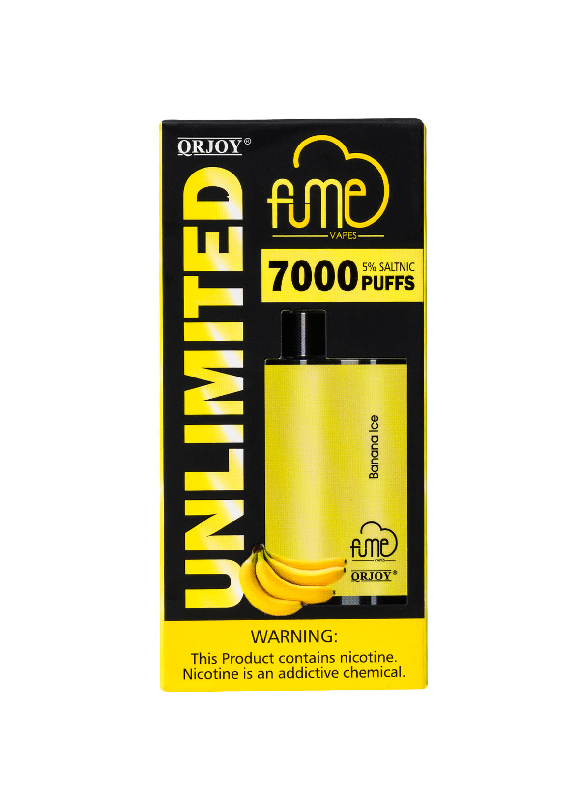 Fume Unlimited 7000 Banana Ice | GetPop