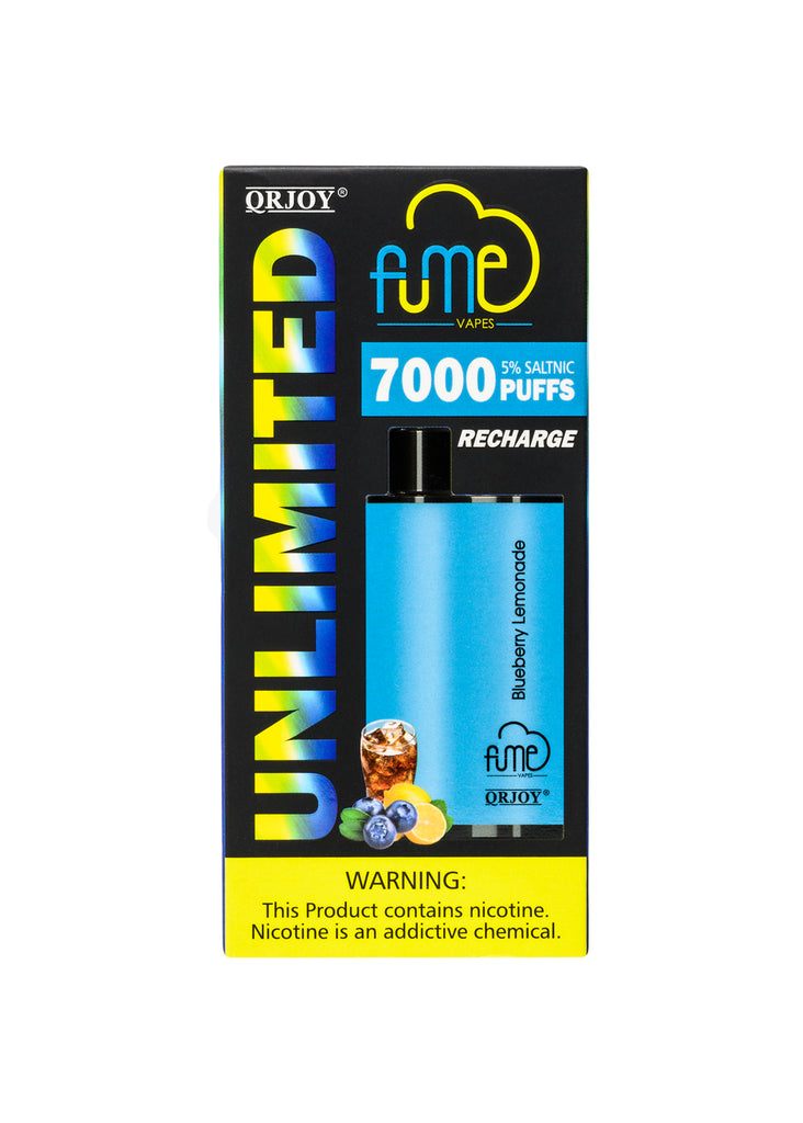 Fume Unlimited 7000 Blueberry Lemonade | GetPop