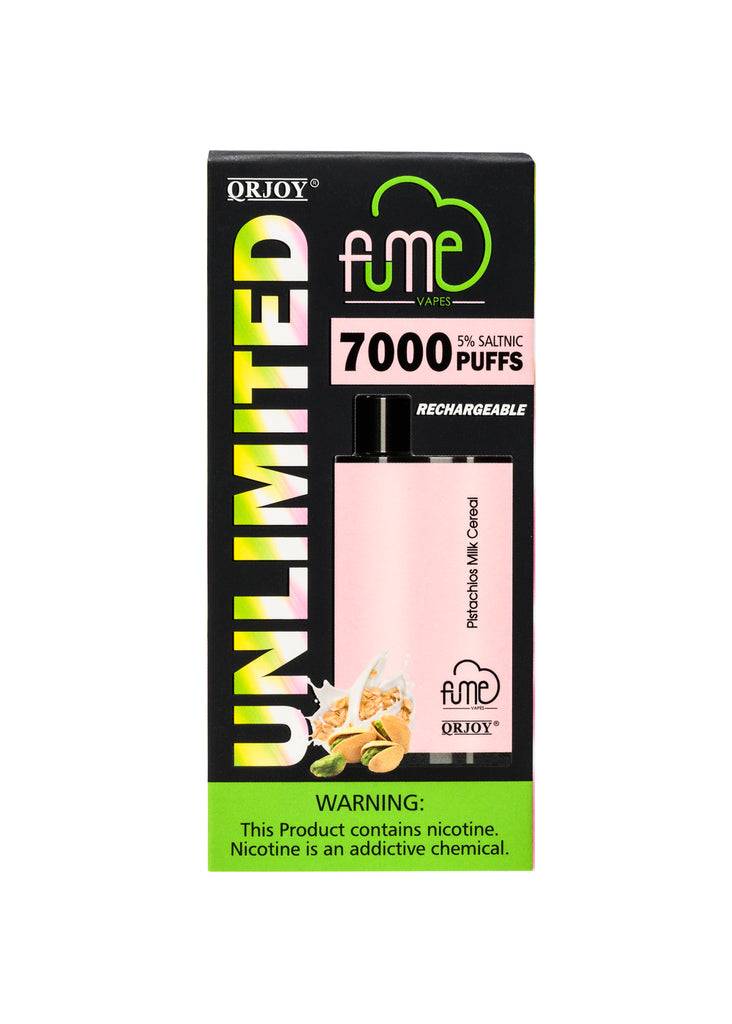 Fume Unlimited 7000 Pistachios Milk Cereal | GetPop