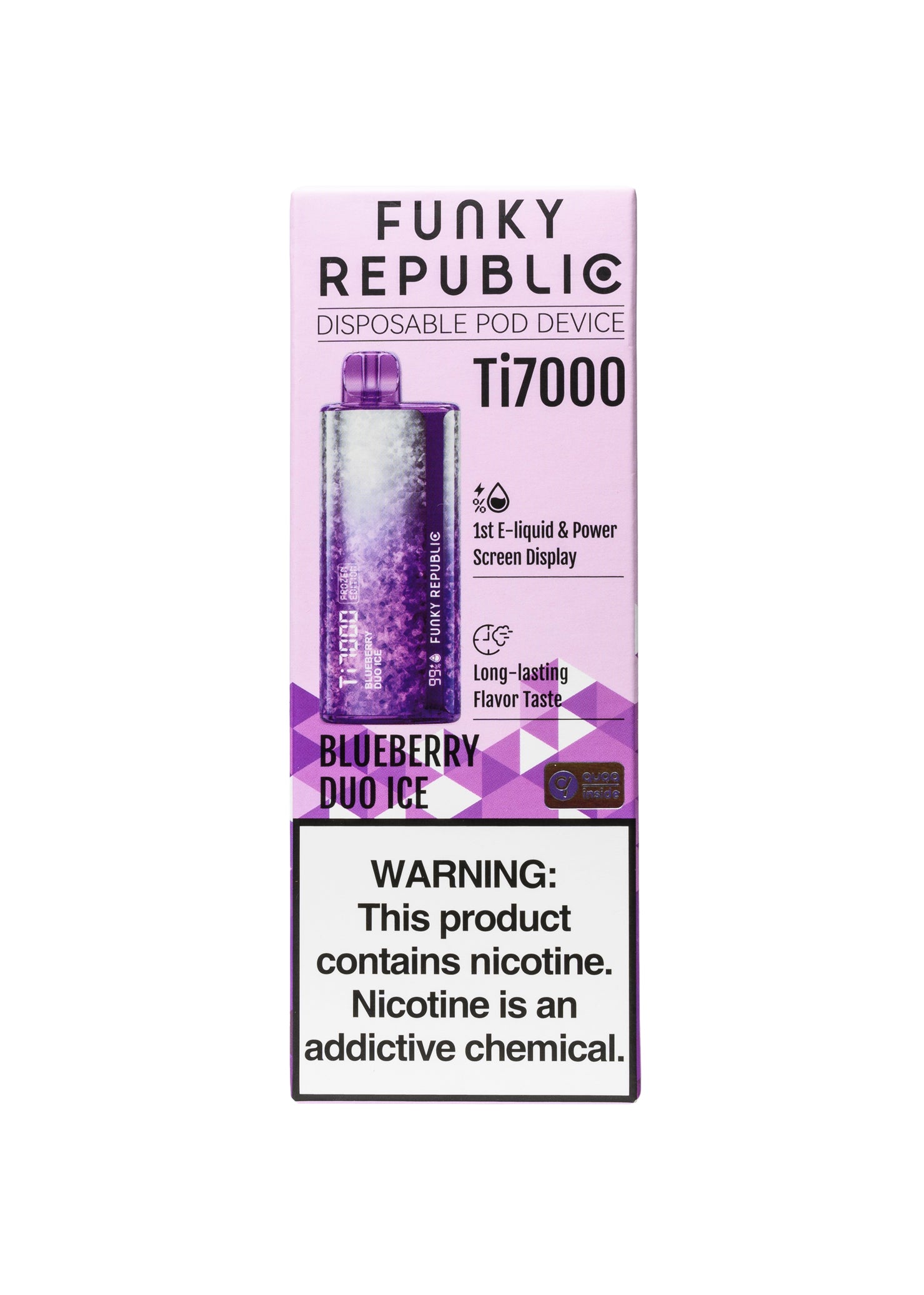 Funky Republic Ti7000 Blueberry Duo Ice