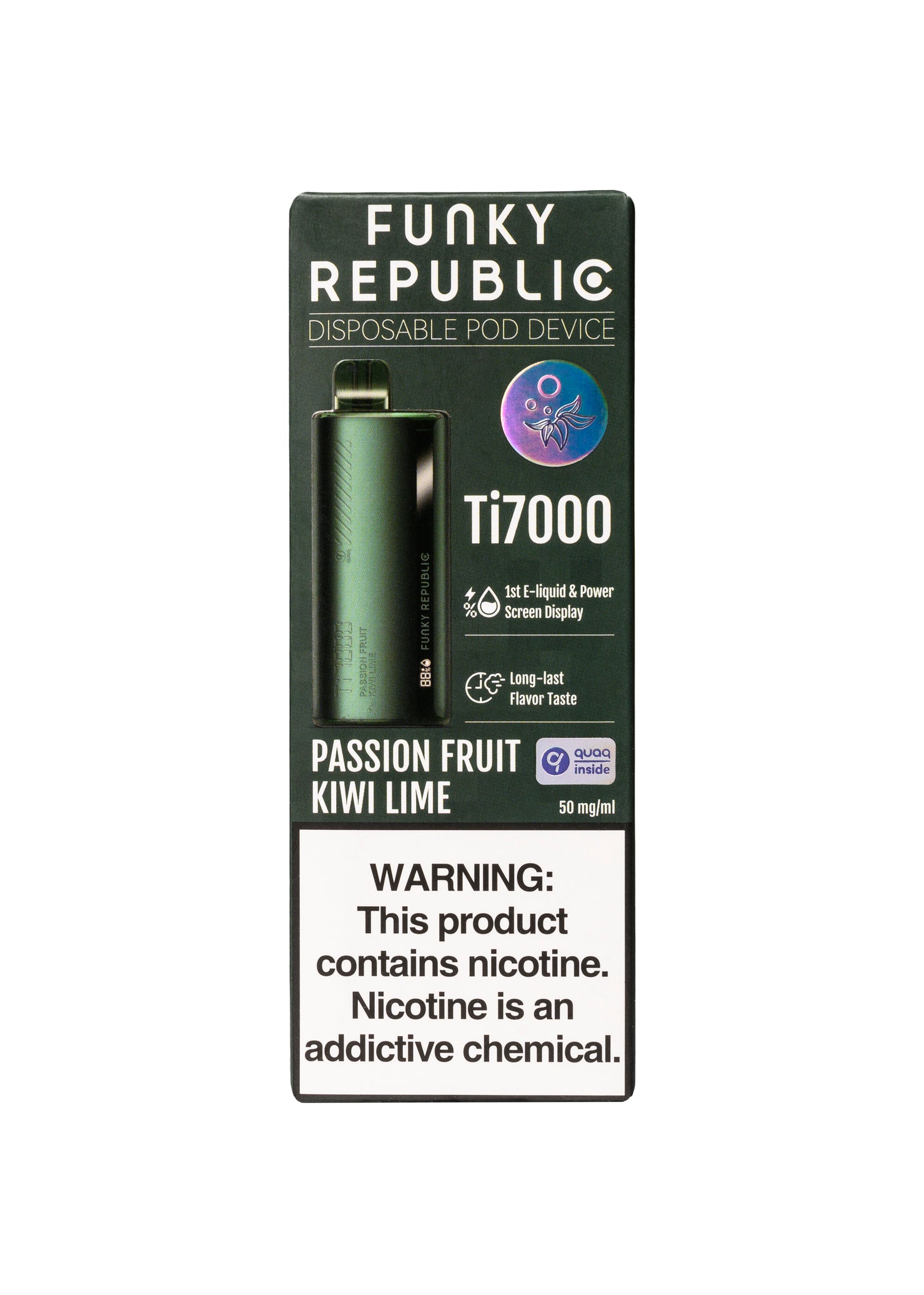 Funky Republic Ti7000 Passion Fruit Kiwi Lime