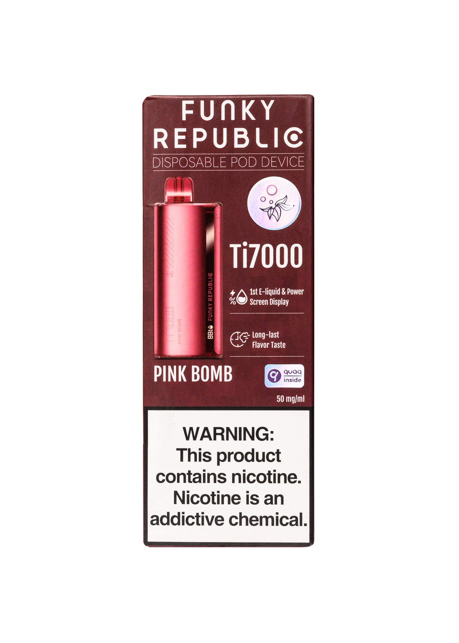 Funky Republic Ti7000 Pink Bomb