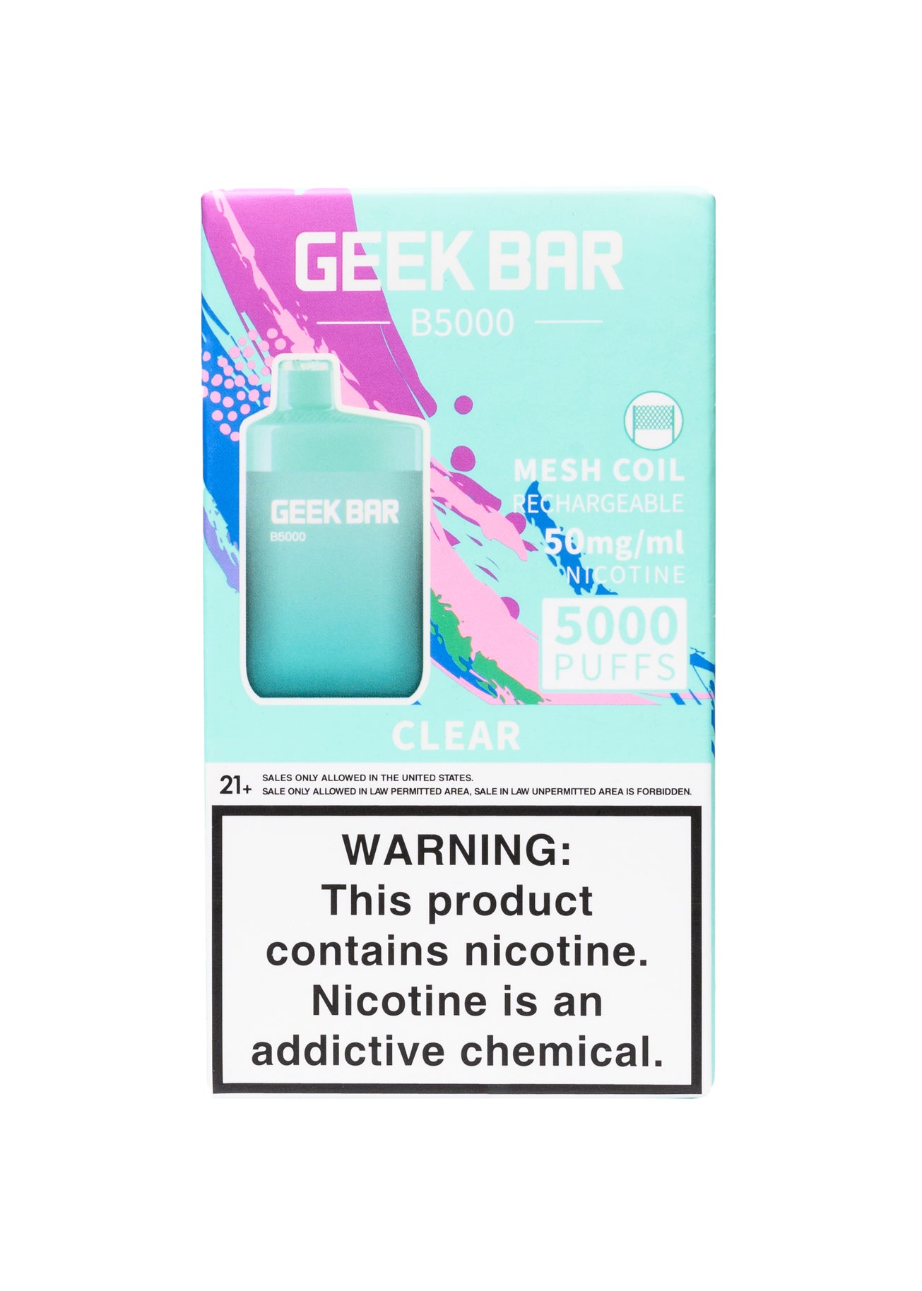 geek bar x 5000 Strawberry Blow Pop Geek Bar Pulse X Vape main image 0