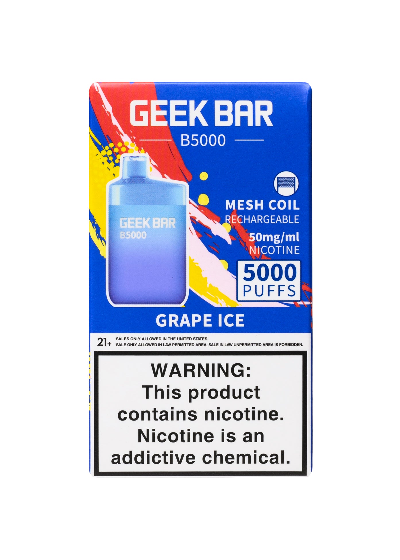 Geek Bar B5000 Grape Ice