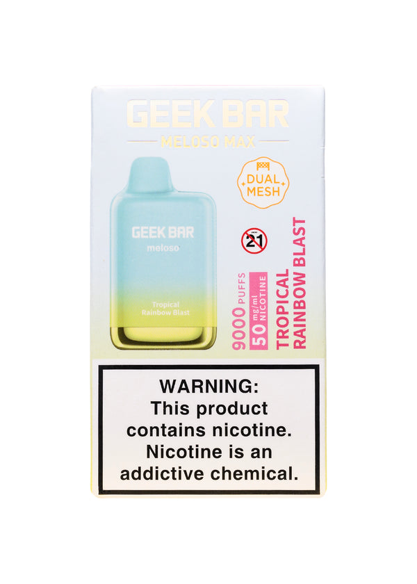 Tropical Rainbow Blast Geek Bar Flavor Review TROPICAL RAINBOW BLAST GEEK  BAR PULSE