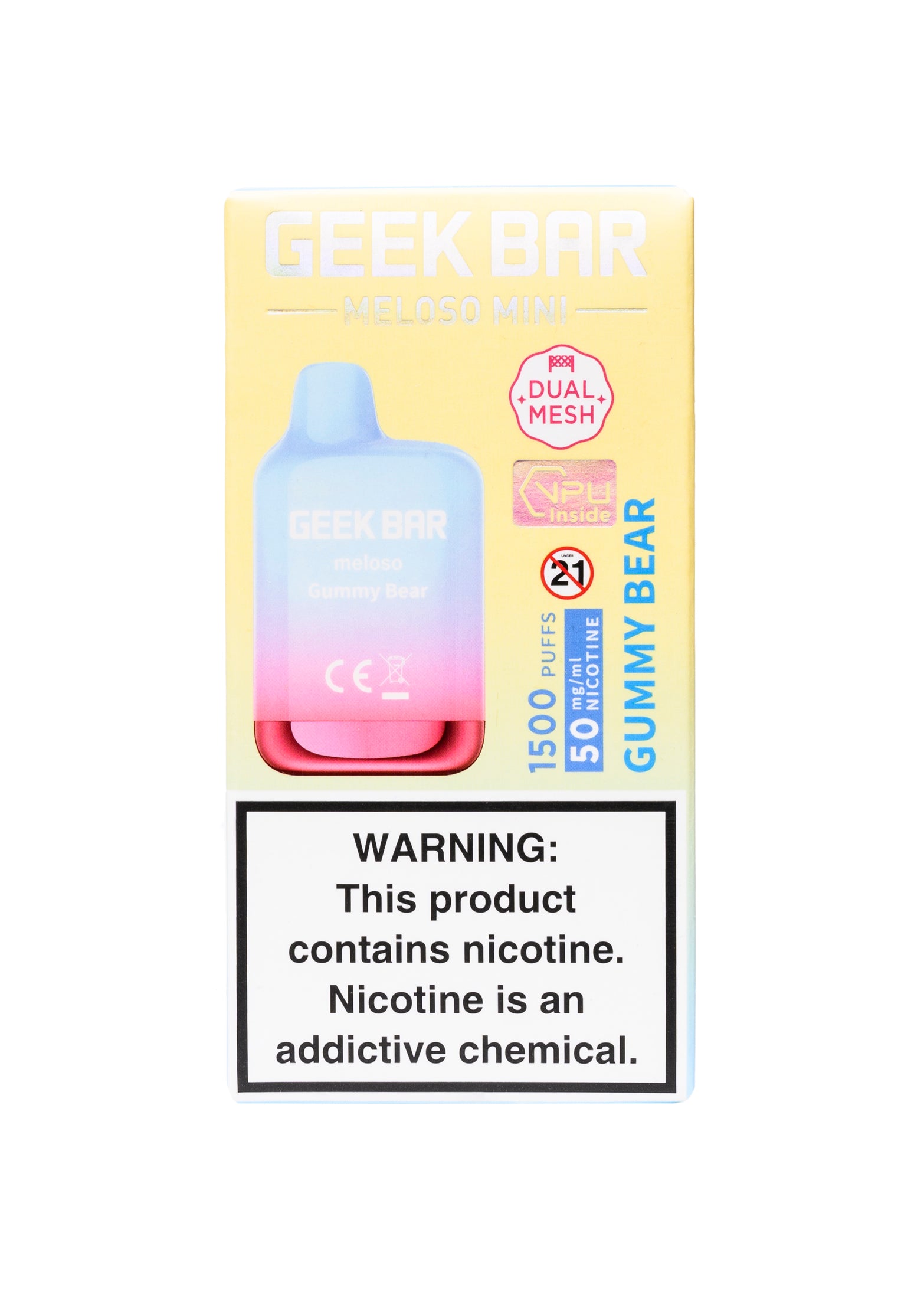 Geek Bar Meloso Mini 1500 Gummy Bear