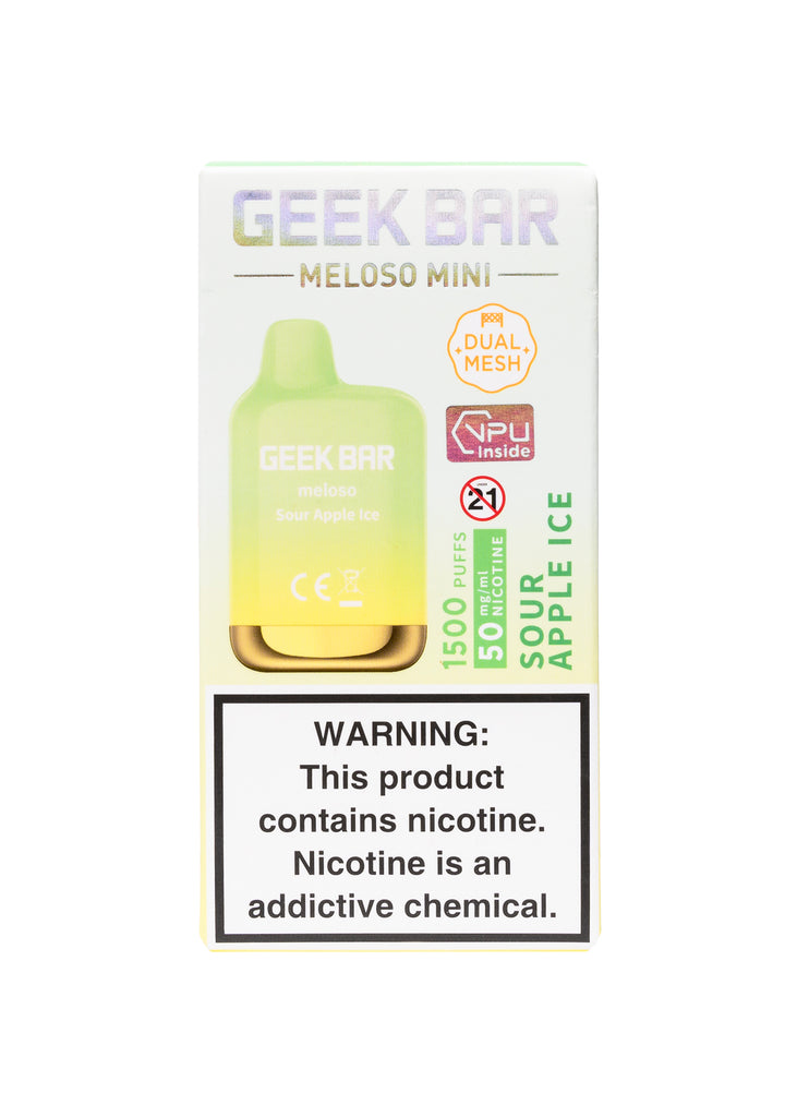 Geek Bar Meloso Mini 1500 Sour Apple Ice