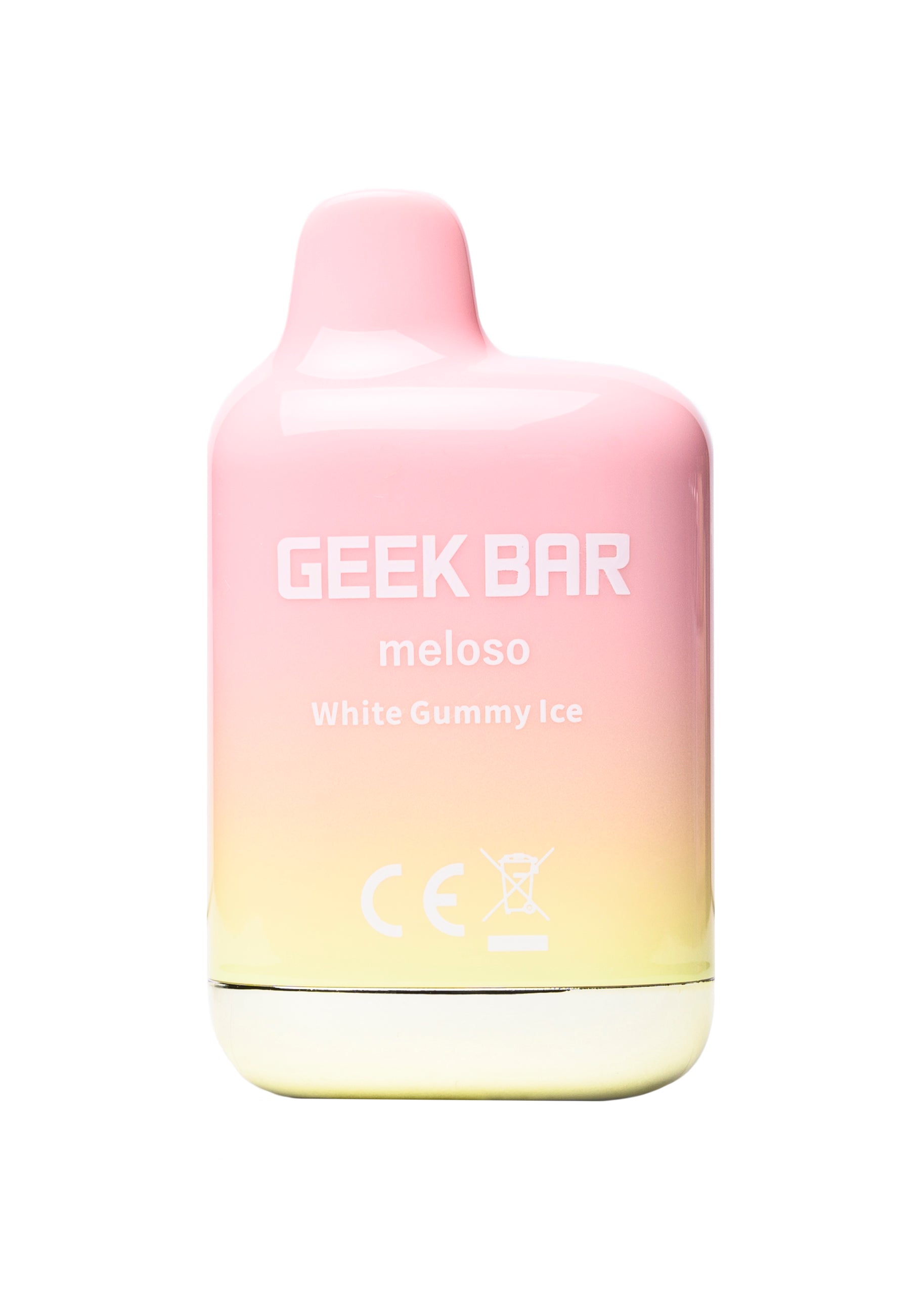 Geek Bar Meloso Mini 1500 White Gummy Ice | GetPop Geek Bar Meloso Mini 1500 White Gummy Ice | GetPop