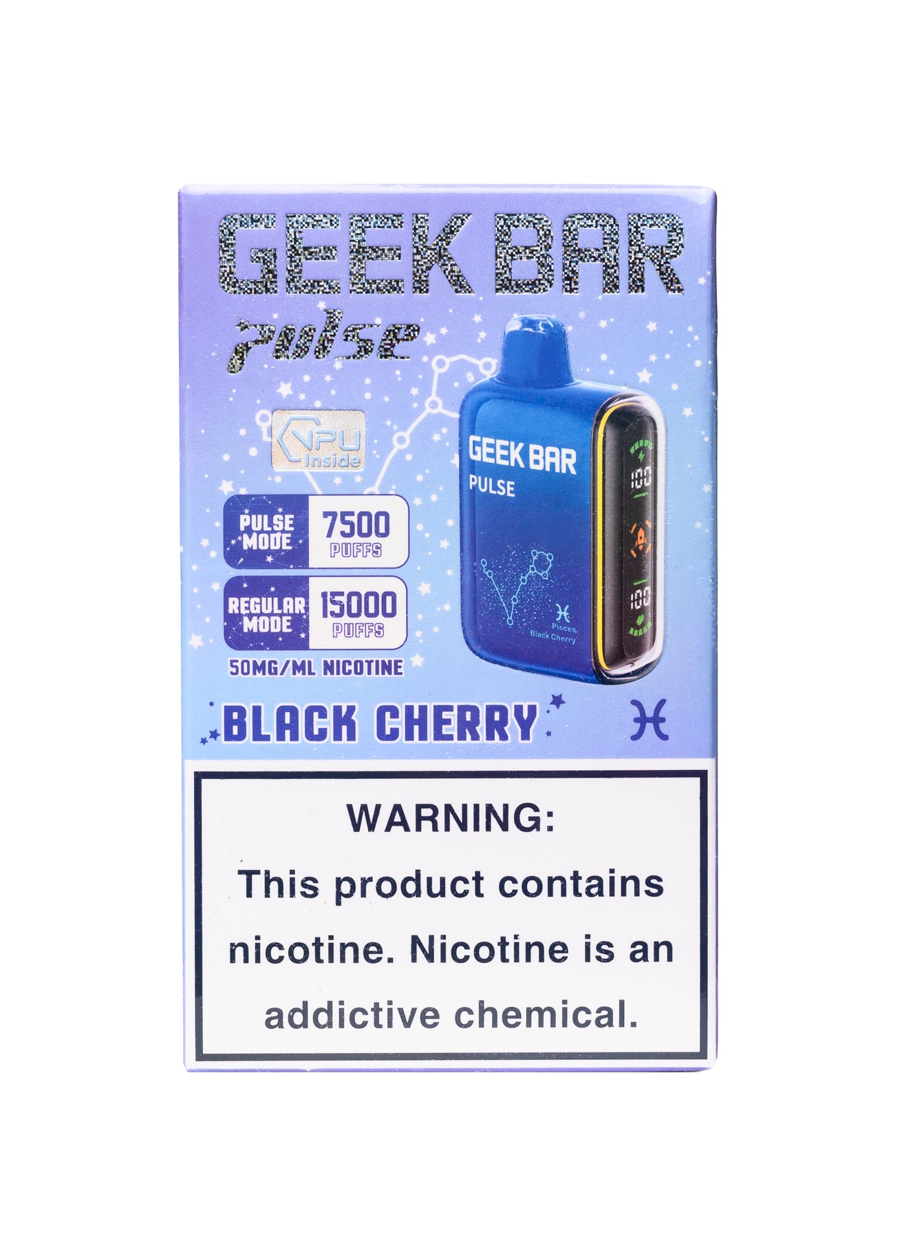 Geek Bar Pulse 15000 Black Cherry | GetPop Geek Bar Pulse 15000 Black Cherry | GetPop