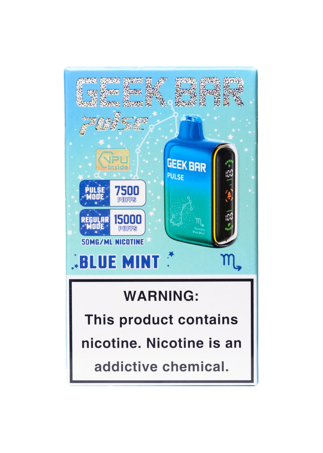 Geek Bar Pulse 15000 Blue Mint (Scorpio)