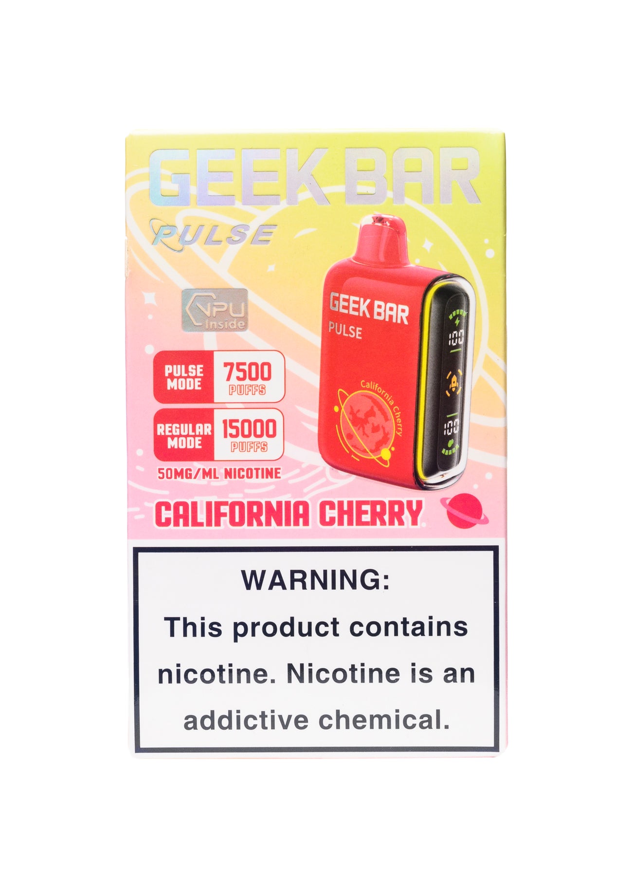 Geek Bar Price California Geek Bar Pulse 15000 California Cherry Geek Bar Price California Geek Bar Pulse 15000 California Cherry