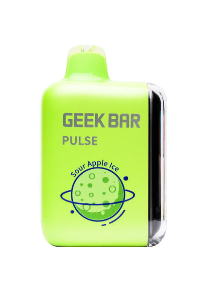 Geek Bar Pulse 15000 Sour Apple Ice | GetPop Geek Bar Pulse 15000 Sour Apple Ice | GetPop