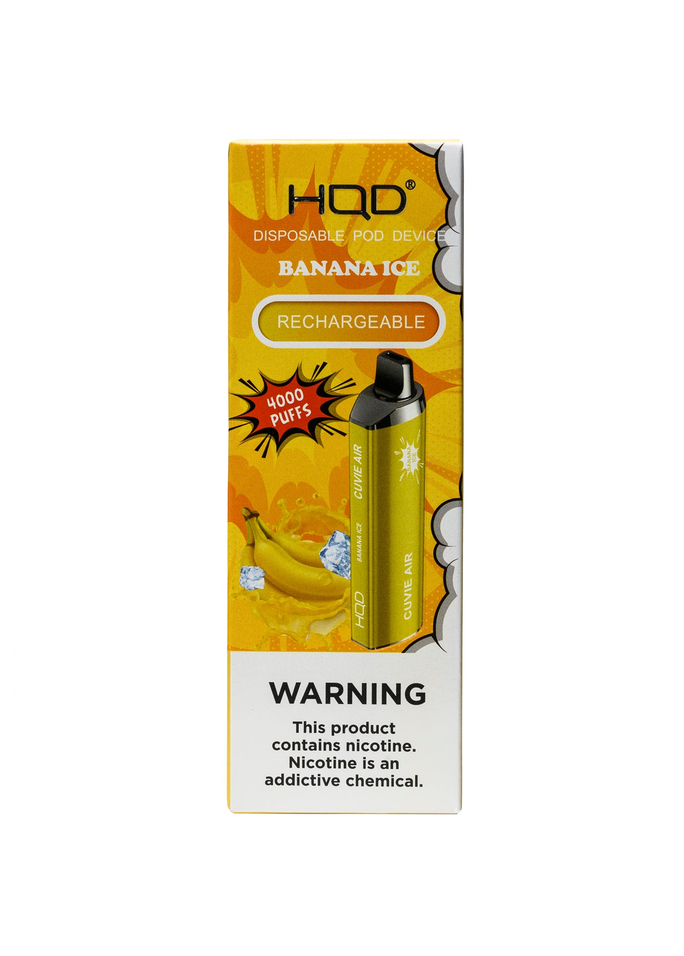 HQD Cuvie Air 4000 Banana Ice