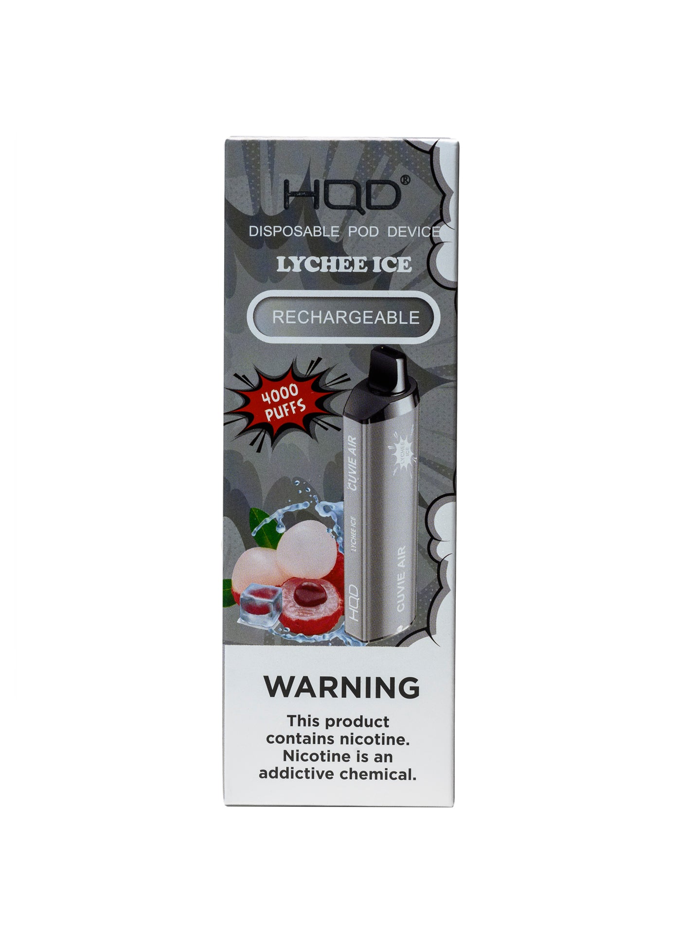 HQD Cuvie Air 4000 Lychee Ice