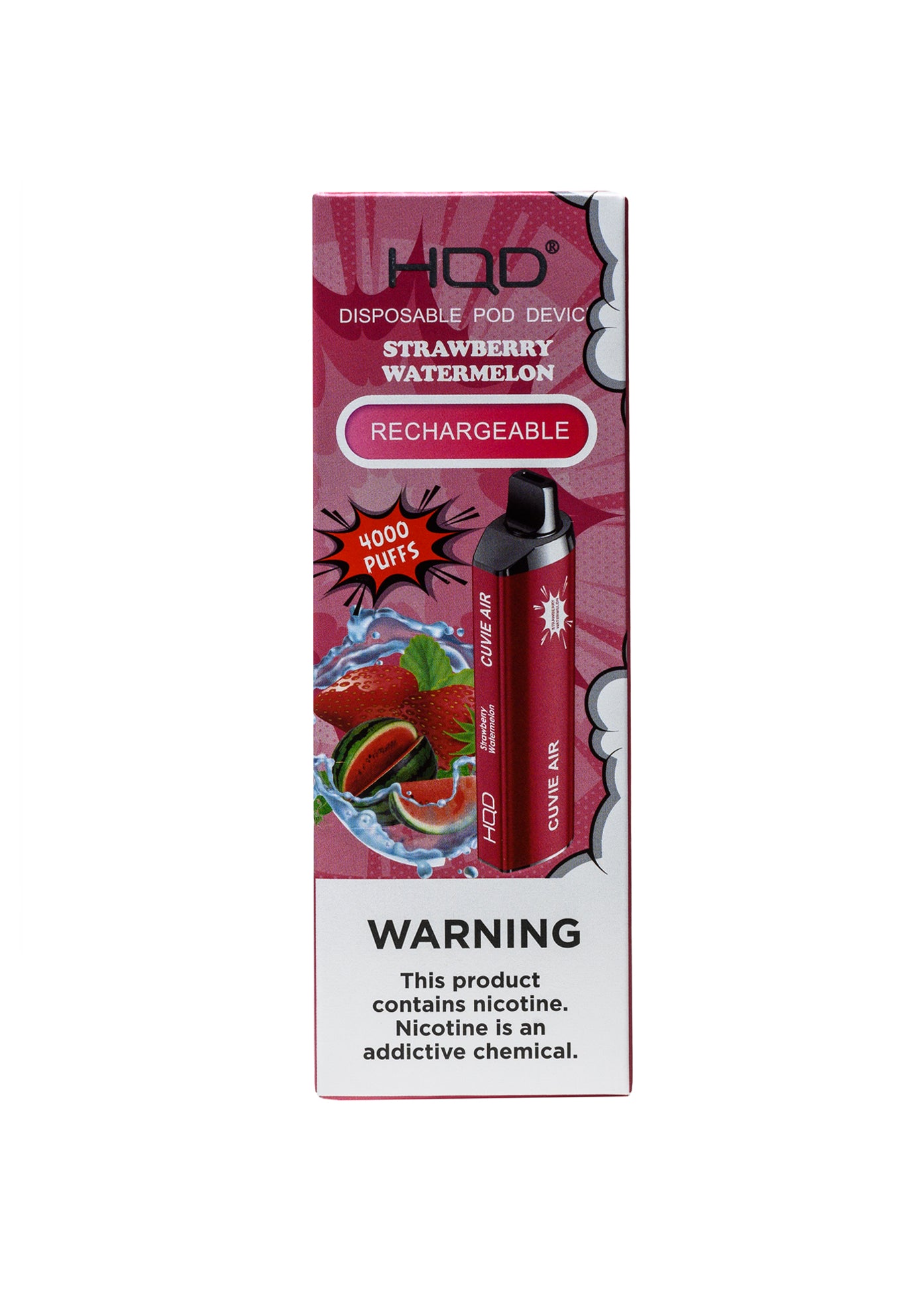 HQD Cuvie Air 4000 Strawberry Watermelon