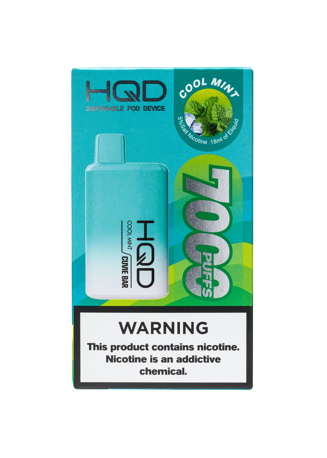 HQD Cuvie Bar 7000 Cool Mint | GetPop HQD Cuvie Bar 7000 Cool Mint | GetPop