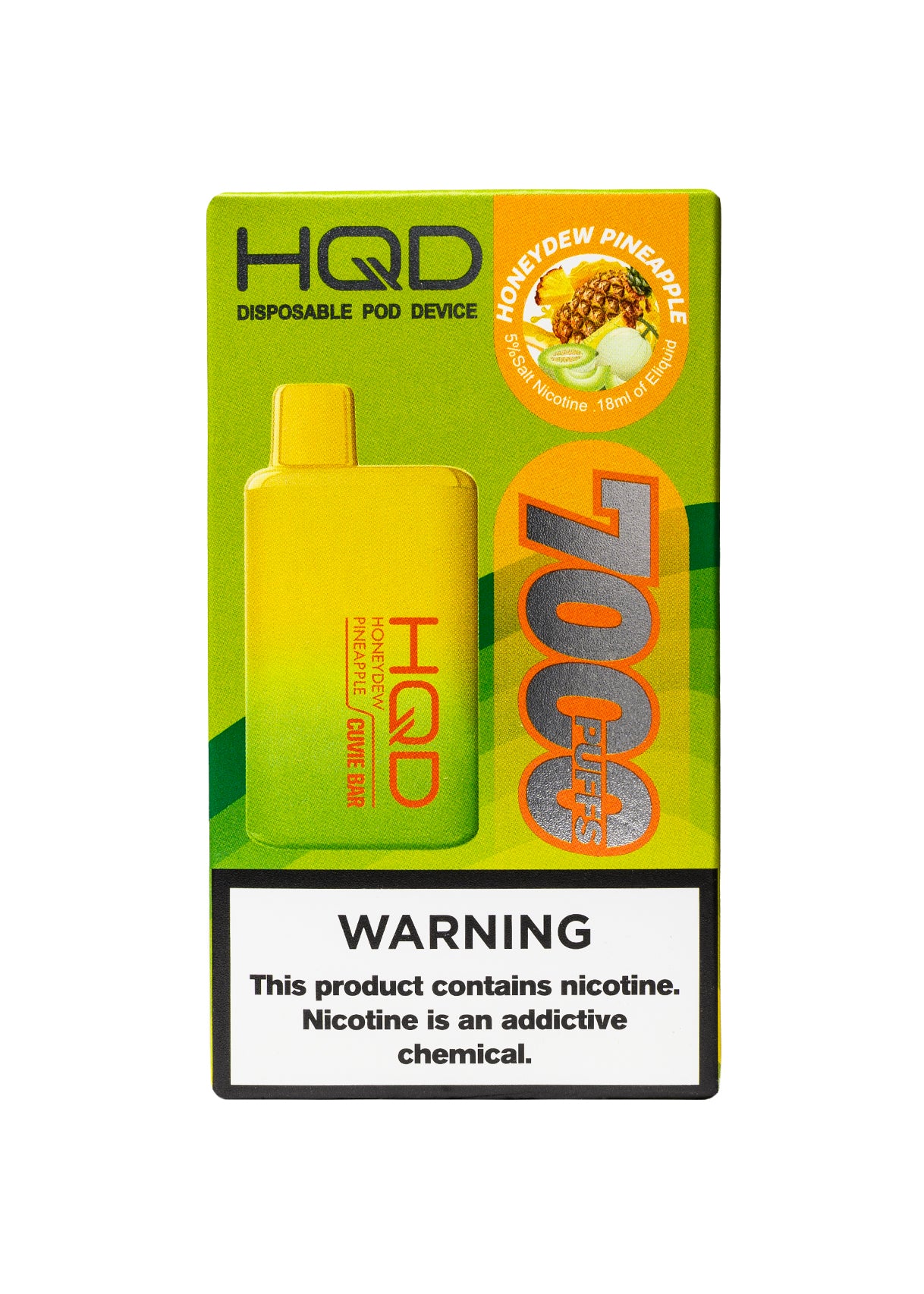 HQD Cuvie Bar 7000 Honeydew Pineapple