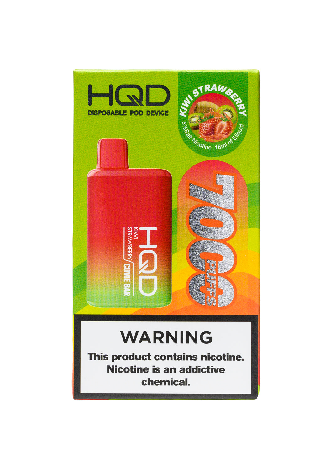 HQD Cuvie Bar 7000 Kiwi Strawberry