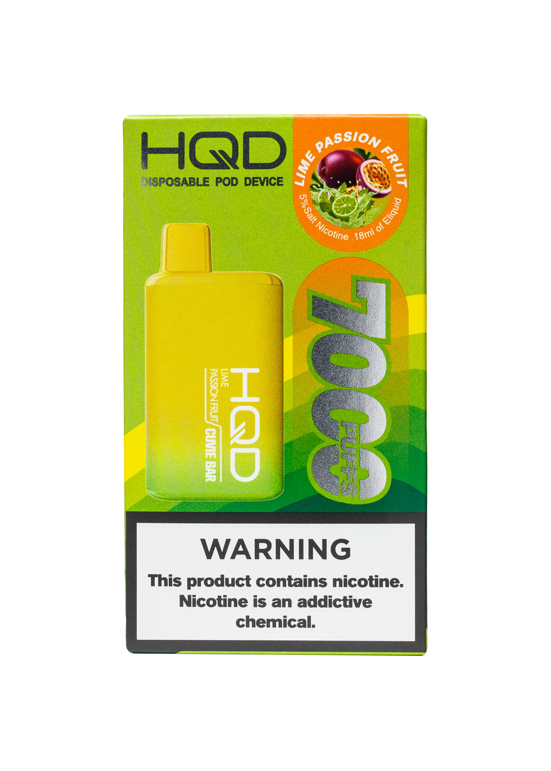 HQD Cuvie Bar 7000 Lime Passion Fruit