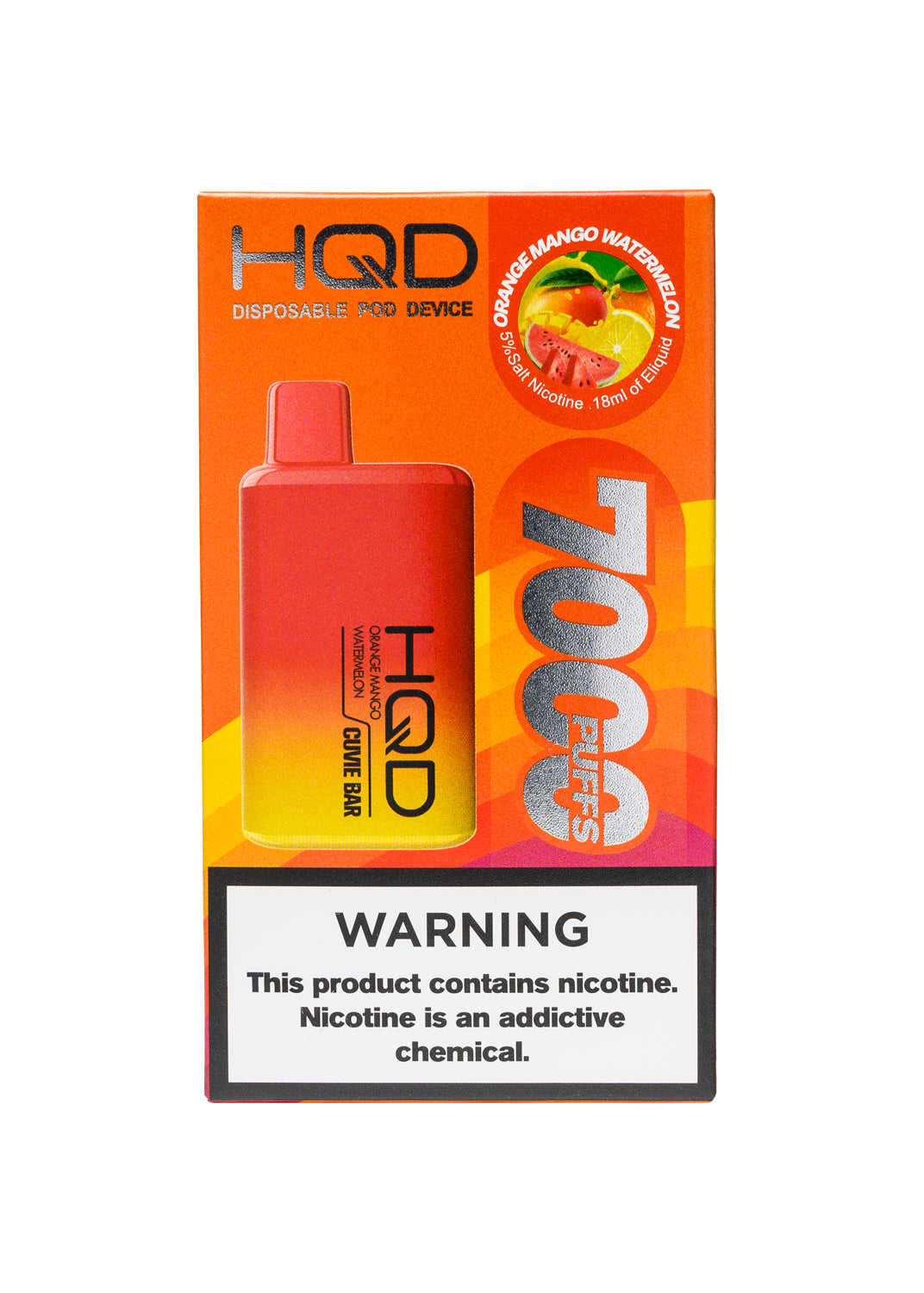 HQD Cuvie Bar 7000 Orange Mango Watermelon